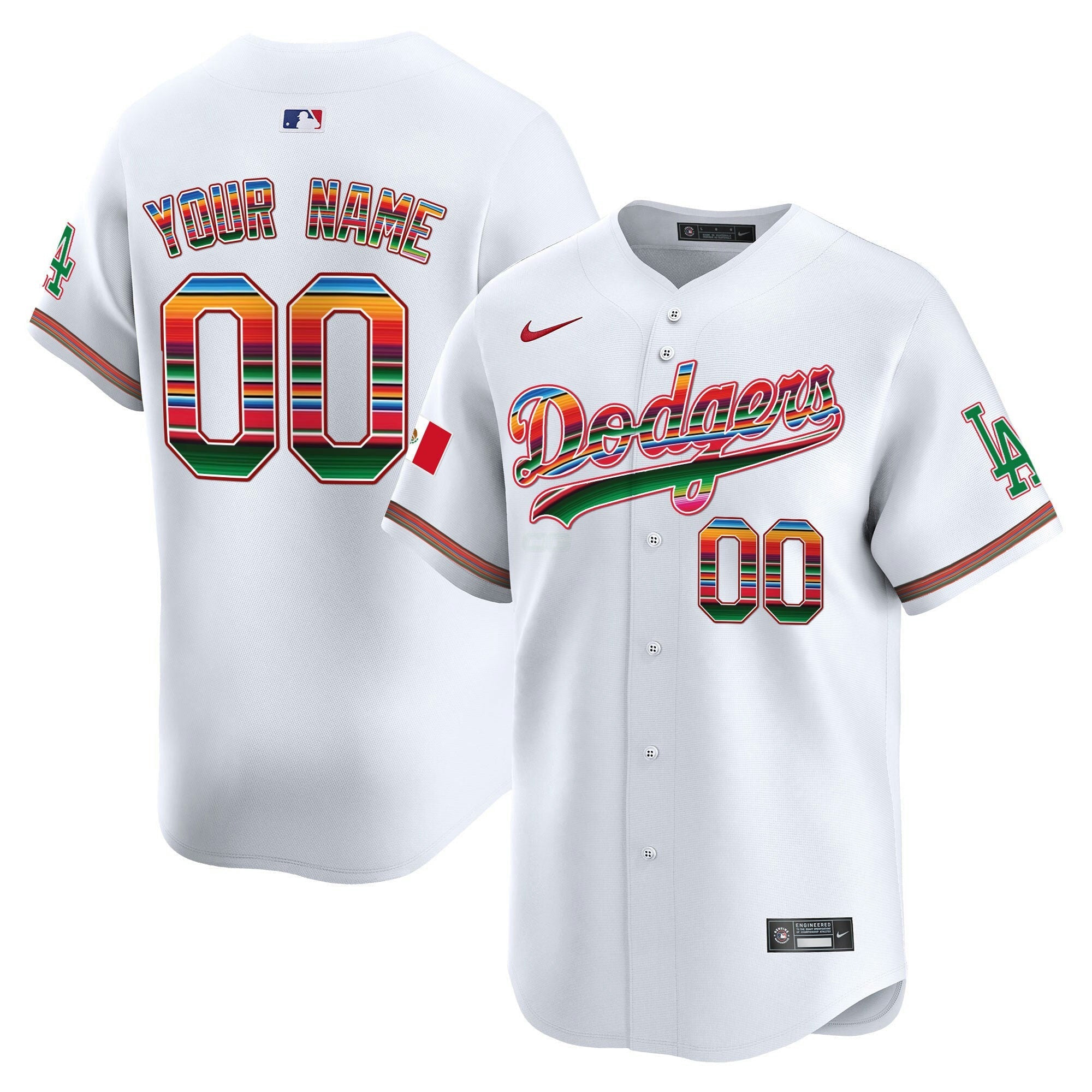 Camisa MLB Los Angeles Mexico Vapor Premier Limited Jersey