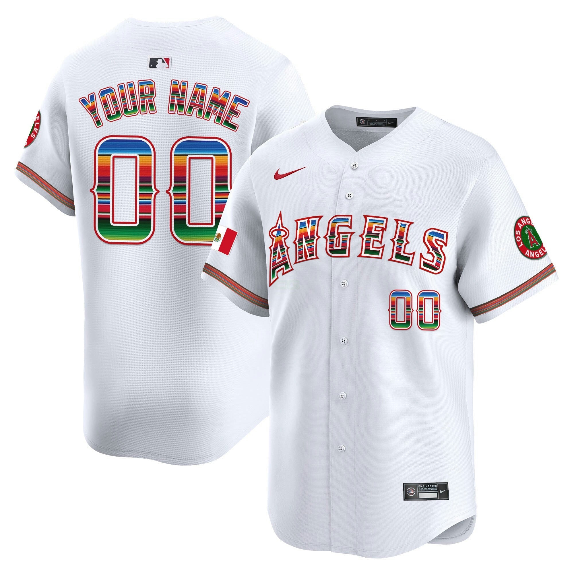 Camisa MLB Los Angeles Mexico Vapor Premier Limited Jersey