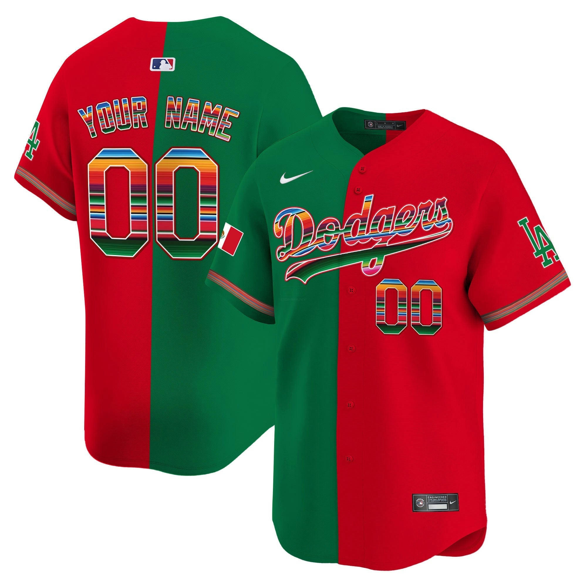 Camisa MLB Los Angeles Mexico Vapor Premier Limited Jersey