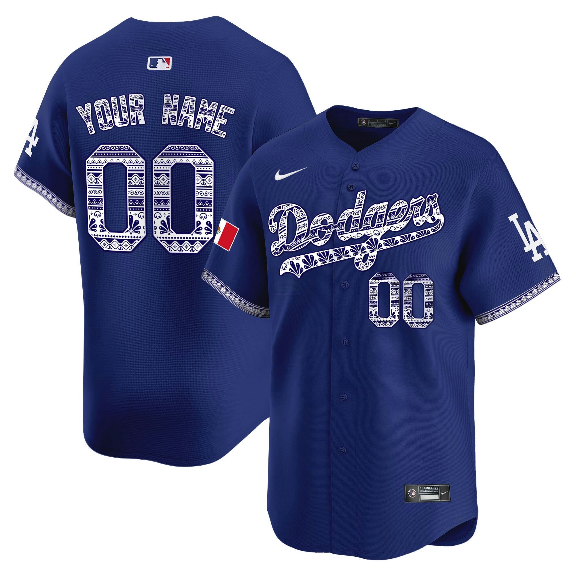 Camisa MLB Los Angeles Mexico Vapor Premier Limited Jersey V3