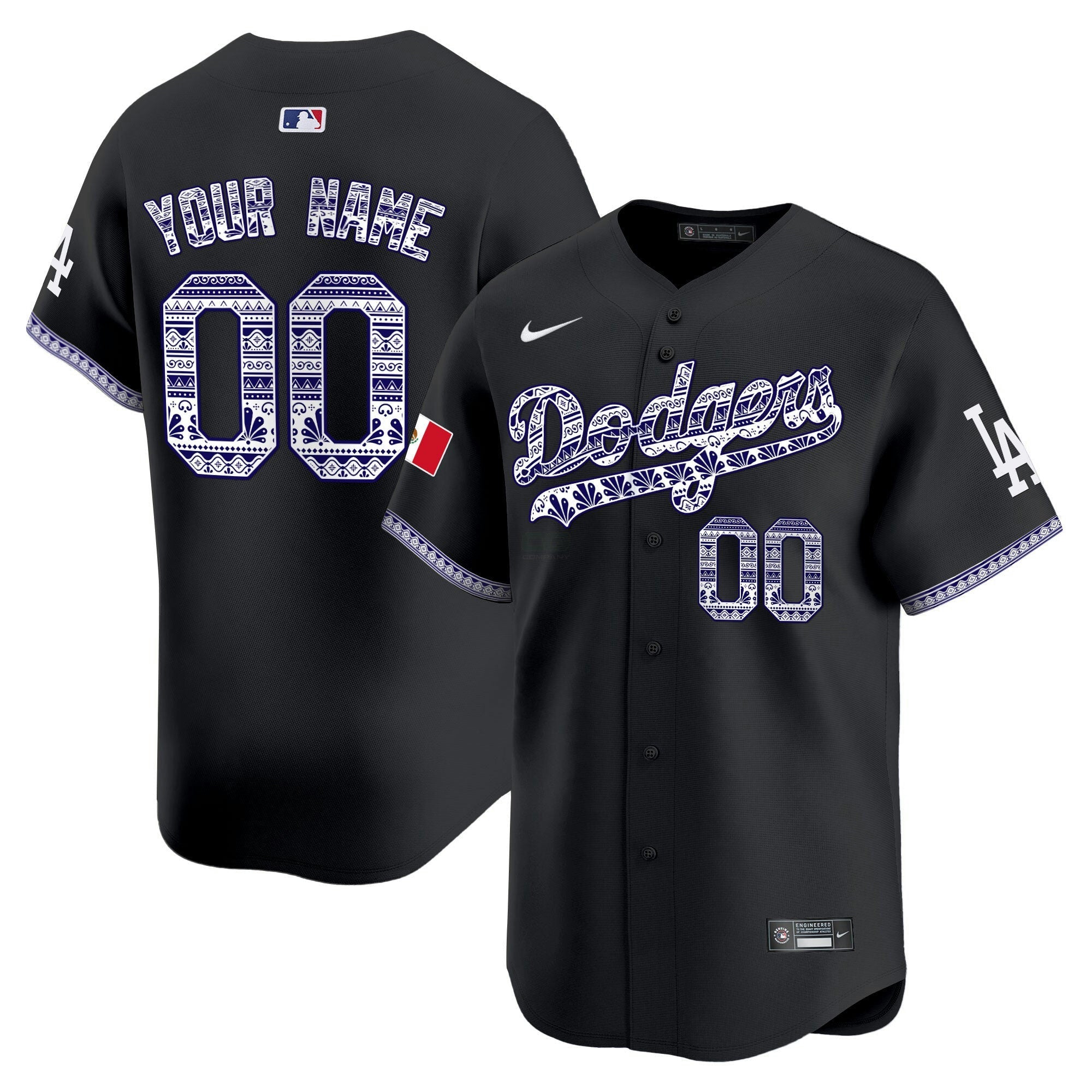 Camisa MLB Los Angeles Mexico Vapor Premier Limited Jersey V3