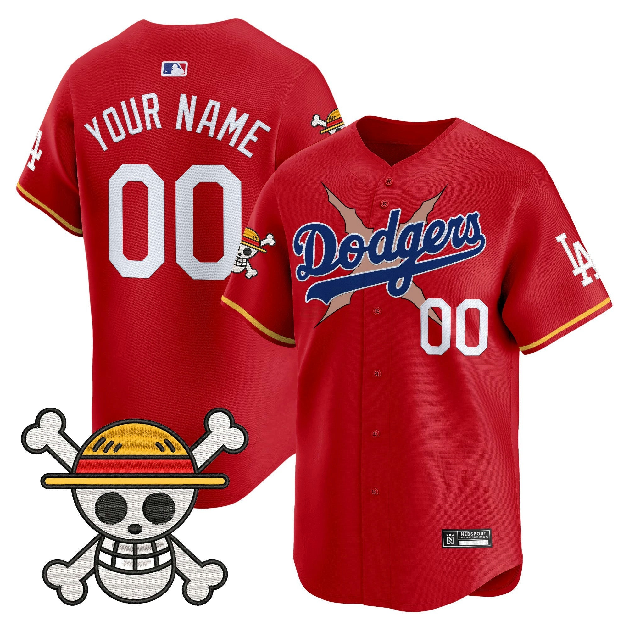 Camisa MLB Los Angeles x One Piece 2025 Vapor Premier Limited Jersey – Stitched