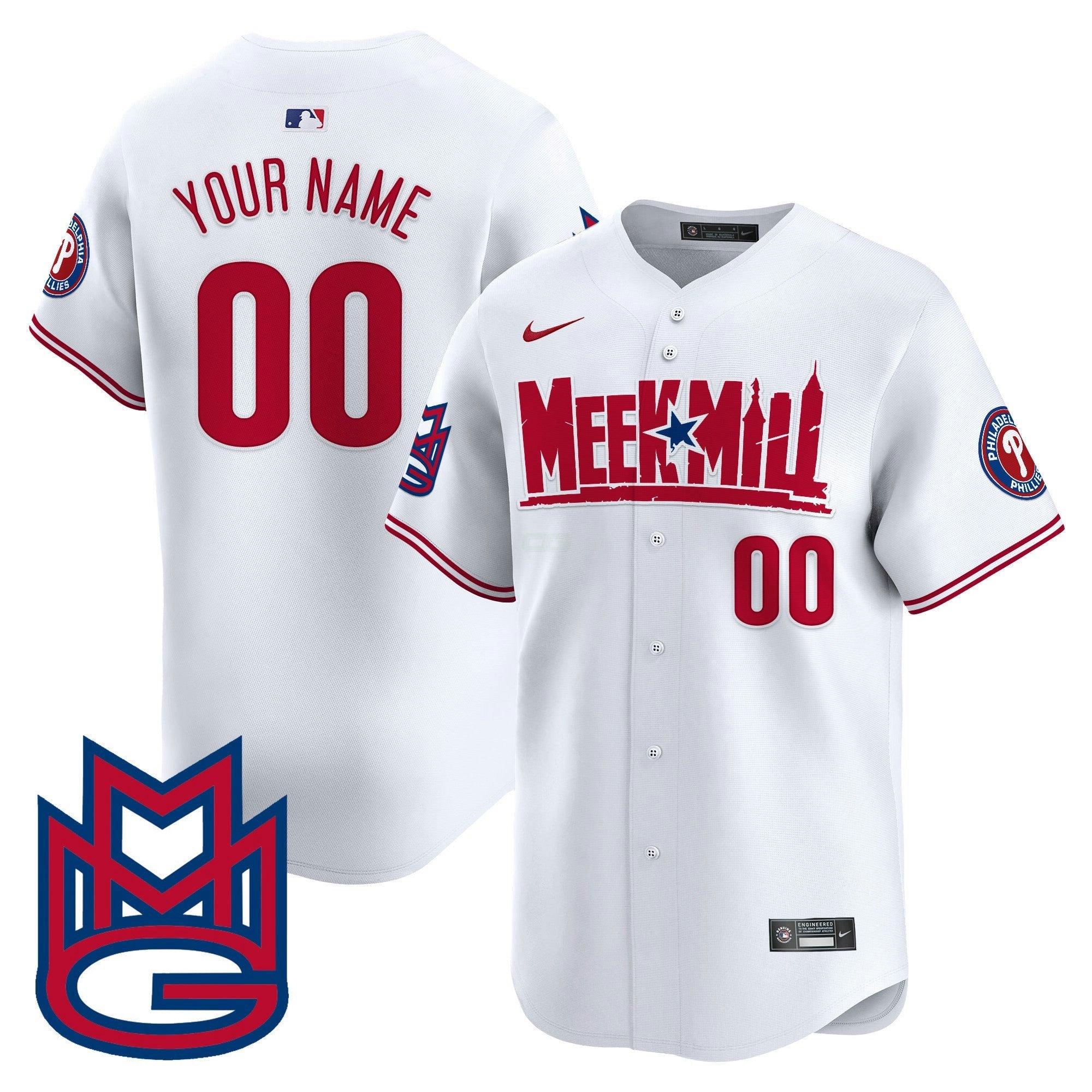Camisa MLB Meek Mill Vapor Premier Limited Jersey