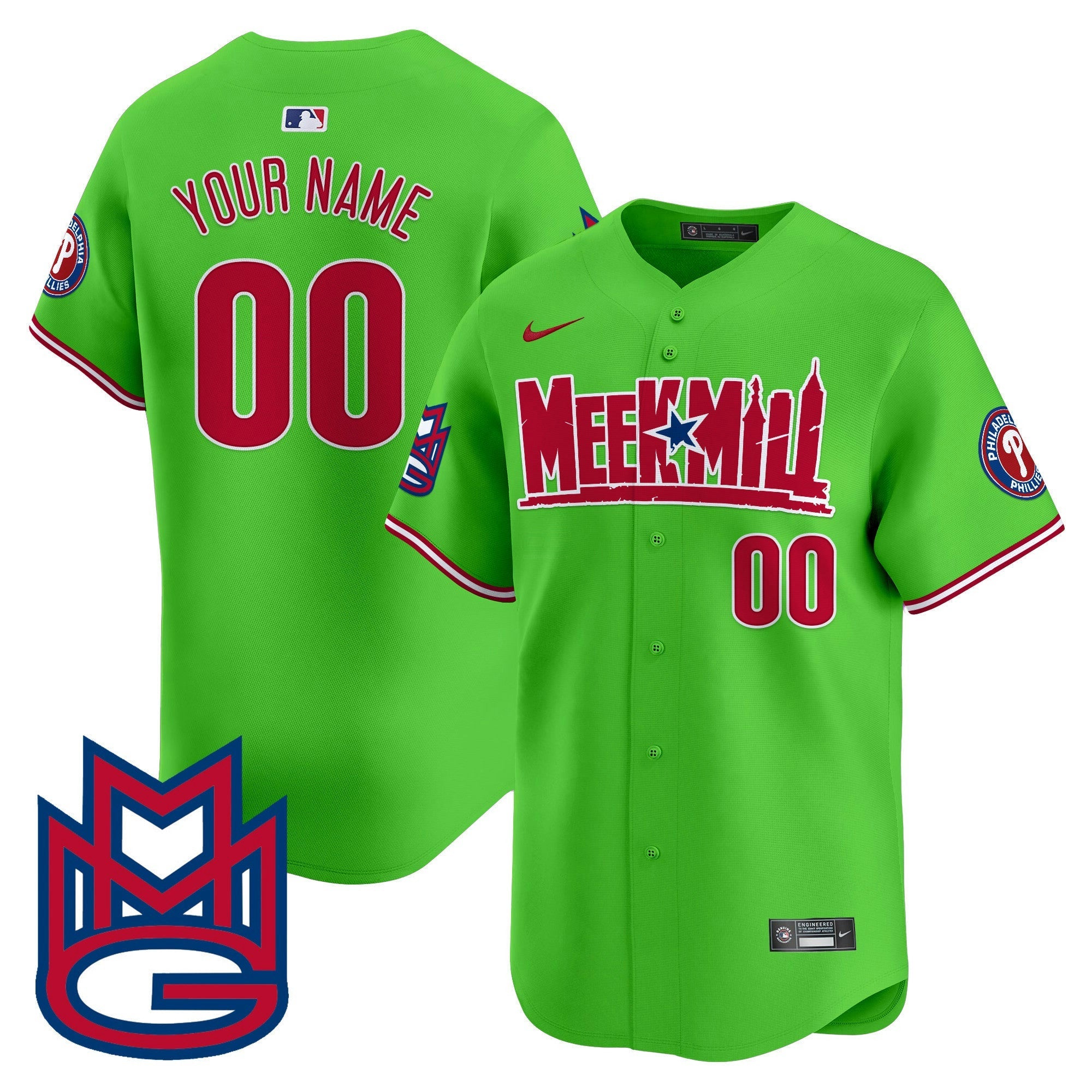 Camisa MLB Meek Mill Vapor Premier Limited Jersey