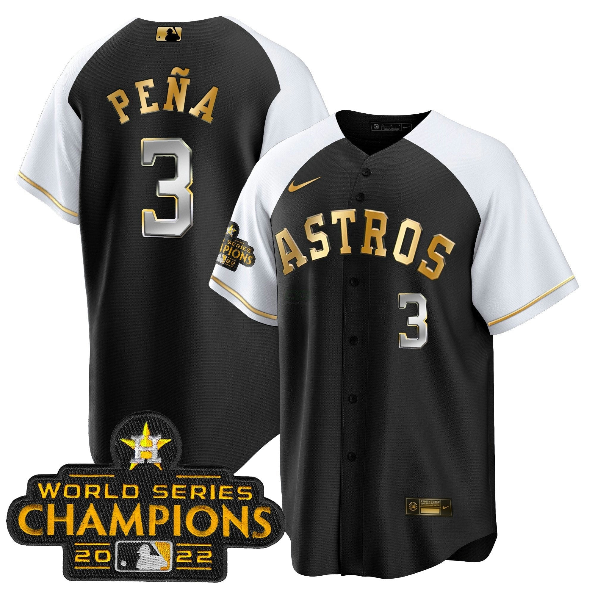 Camisa MLB Men’s 2023 Dourada Cool Base Collection Jersey