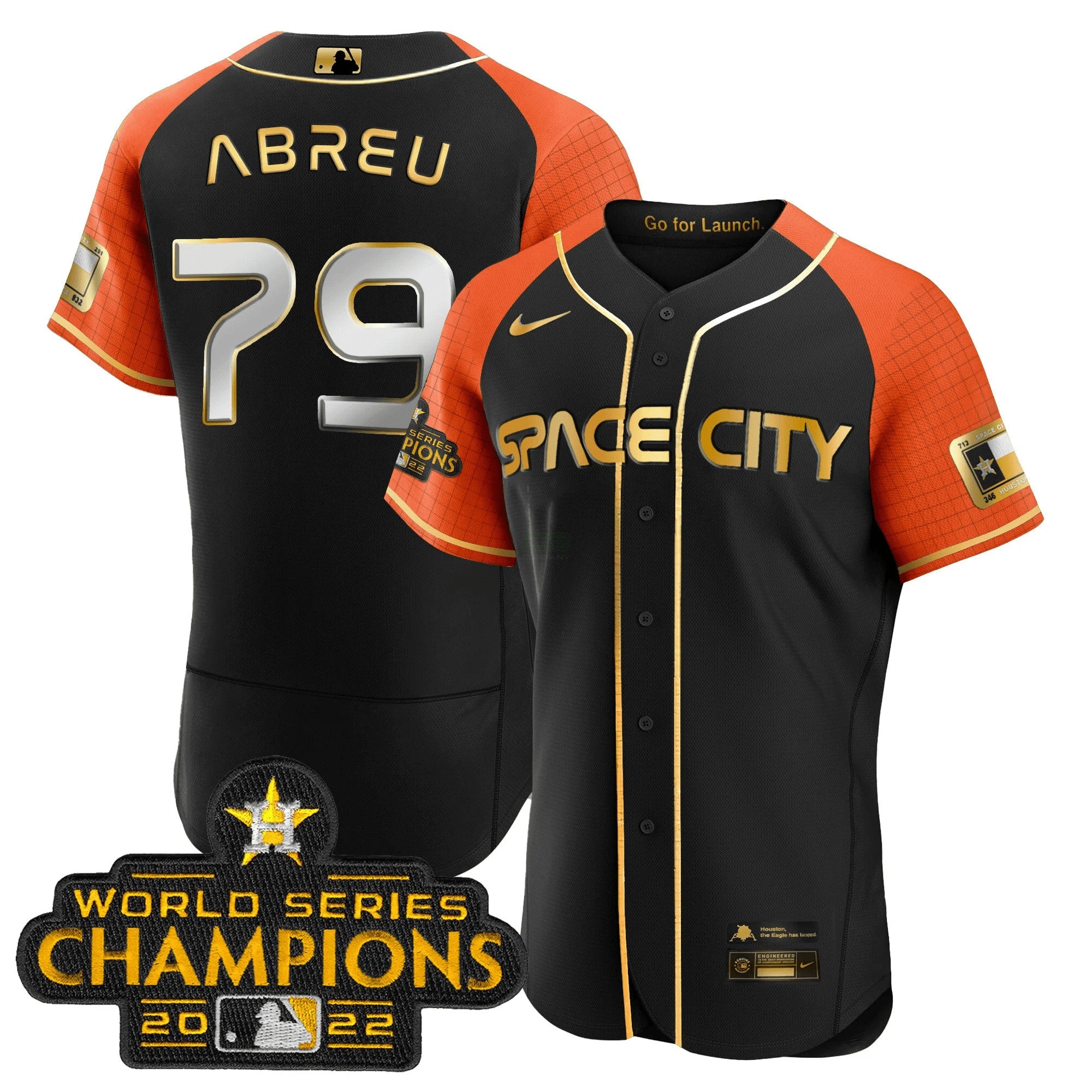 Camisa MLB Men’s 2023 Space City Champions Flex Jersey