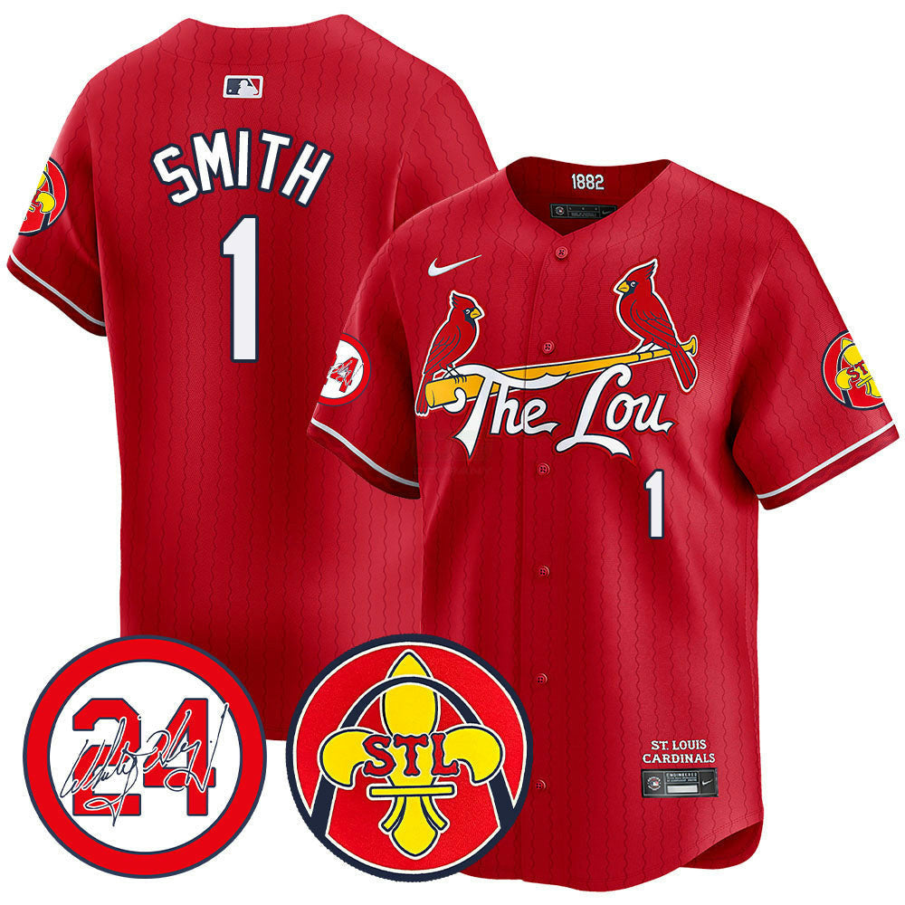 Camisa MLB Men’s 2024 City Connect Whitey Herzog Patch Vapor Premier Limited Jersey V2