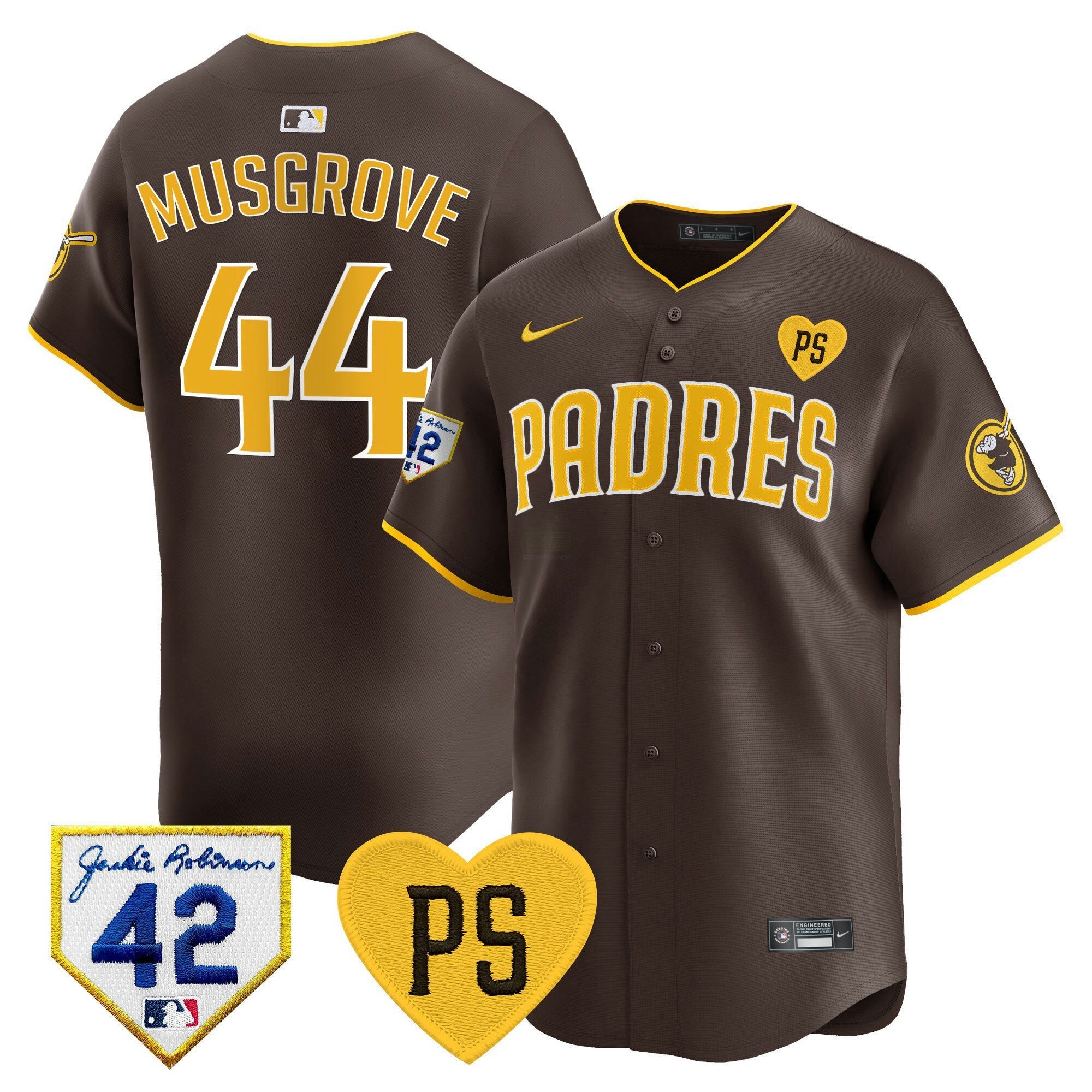 Camisa MLB Men’s 2024 “For Peter” & Robinson Patch Vapor Premier Limited Jersey
