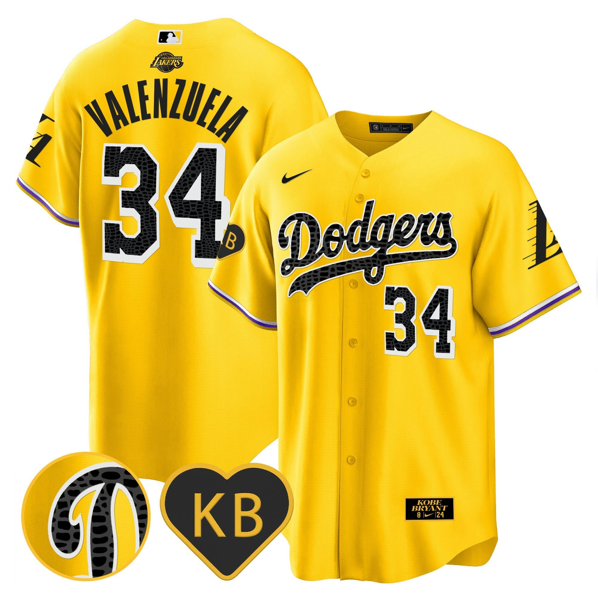 Camisa MLB Men’s 2024 Mamba Jersey