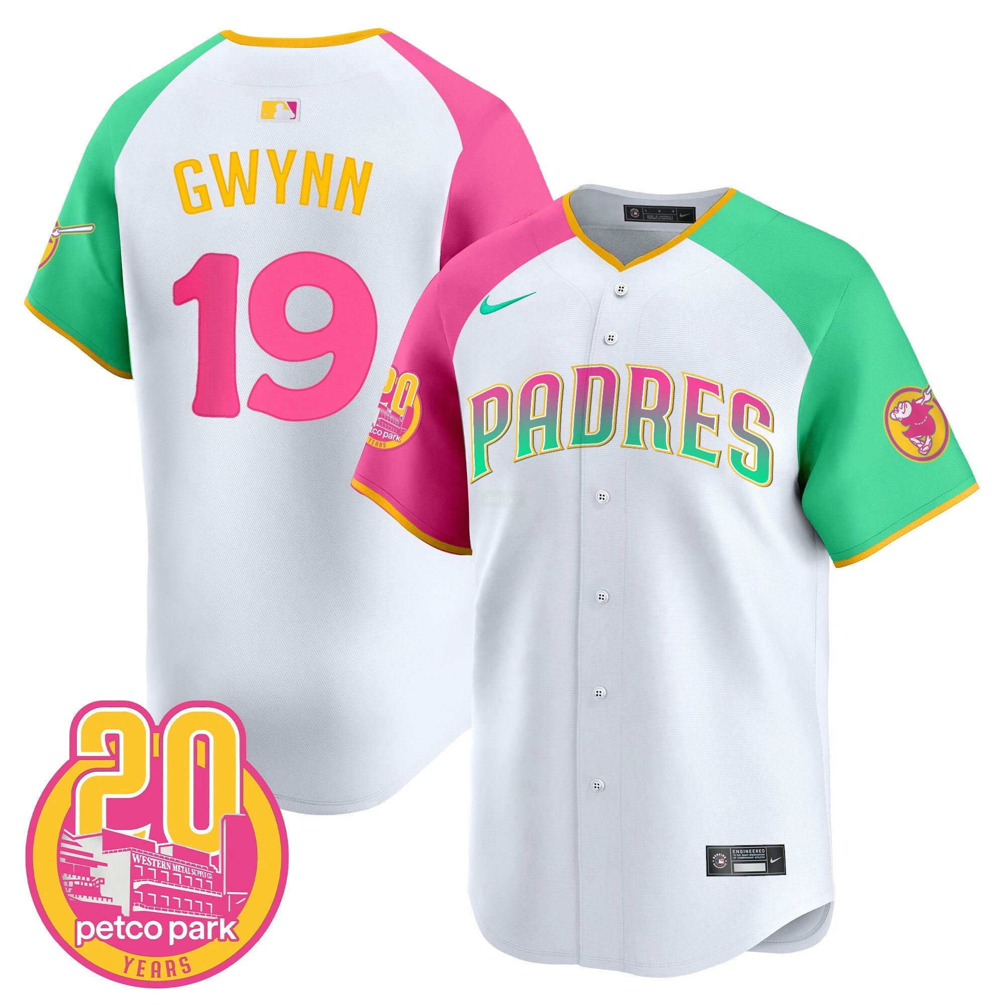 Camisa MLB Men’s 2024 San Diego City Style Vapor Premier Limited Jersey