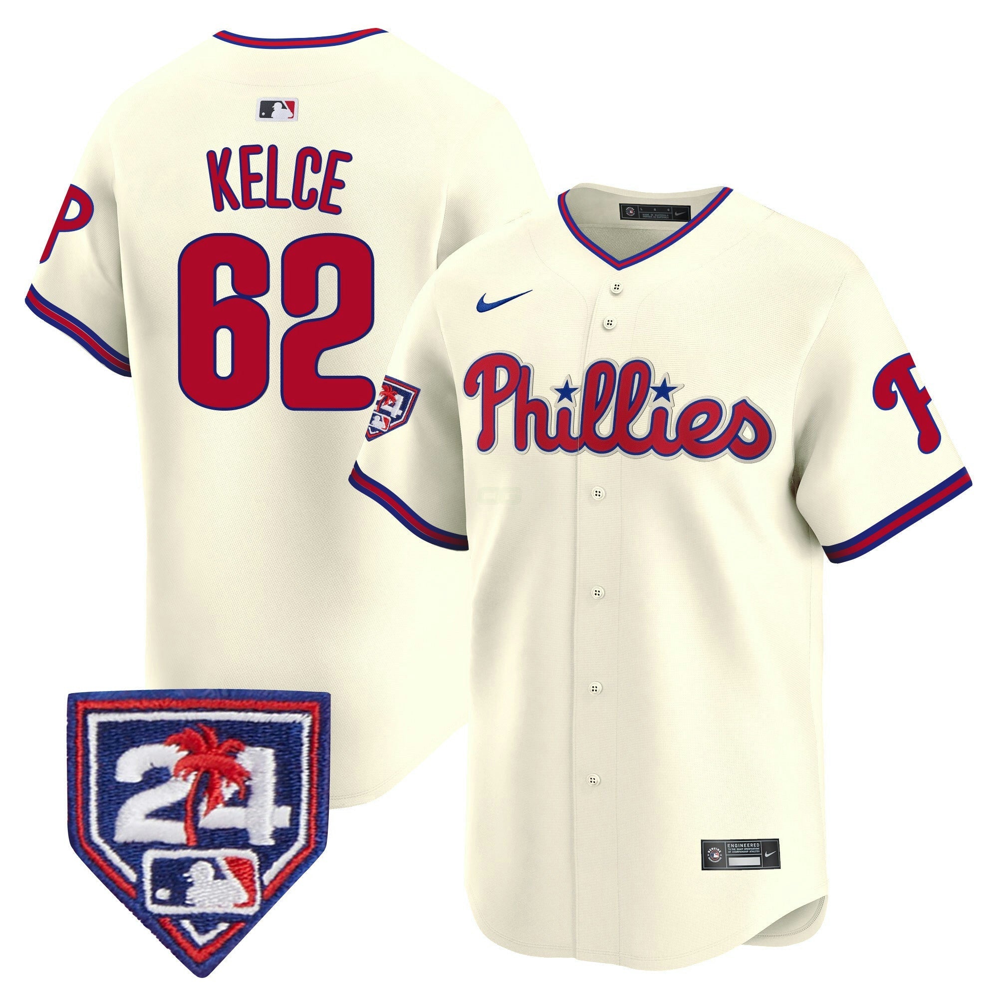Camisa MLB Men’s 2024 Spring Training Patch Vapor Premier Limited Jersey