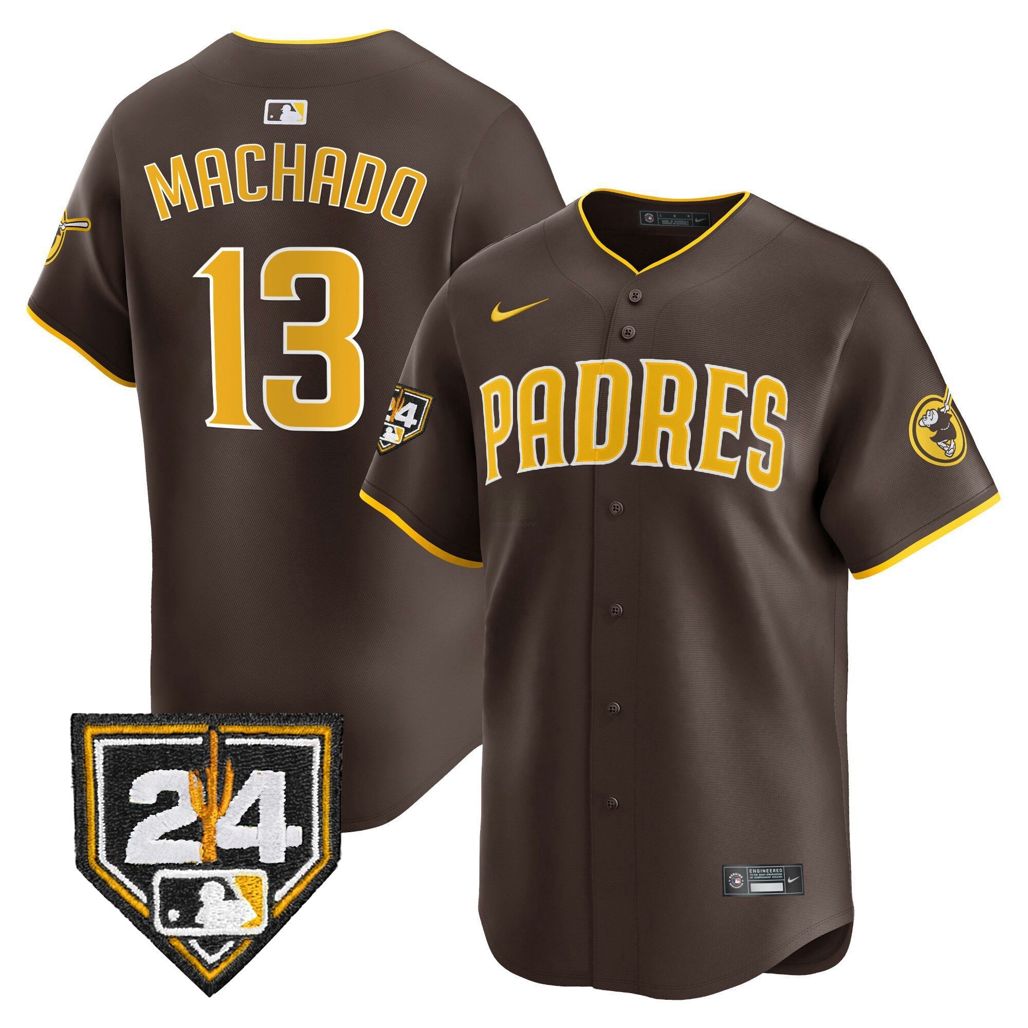 Camisa MLB Men’s 2024 Spring Training Patch Vapor Premier Limited Jersey