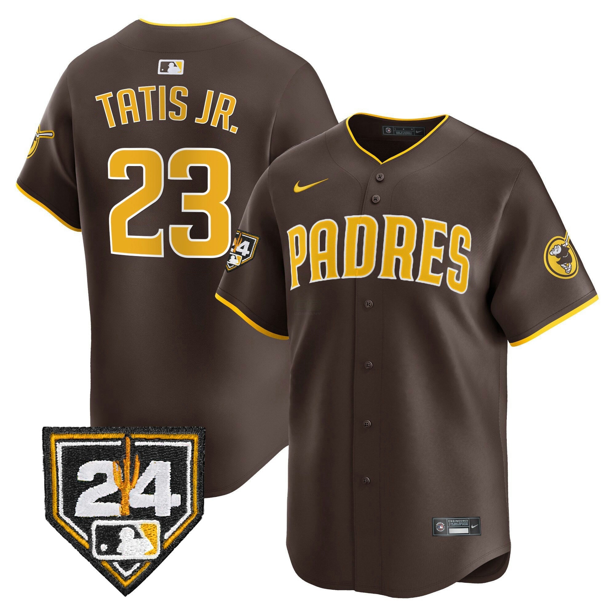 Camisa MLB Men’s 2024 Spring Training Patch Vapor Premier Limited Jersey