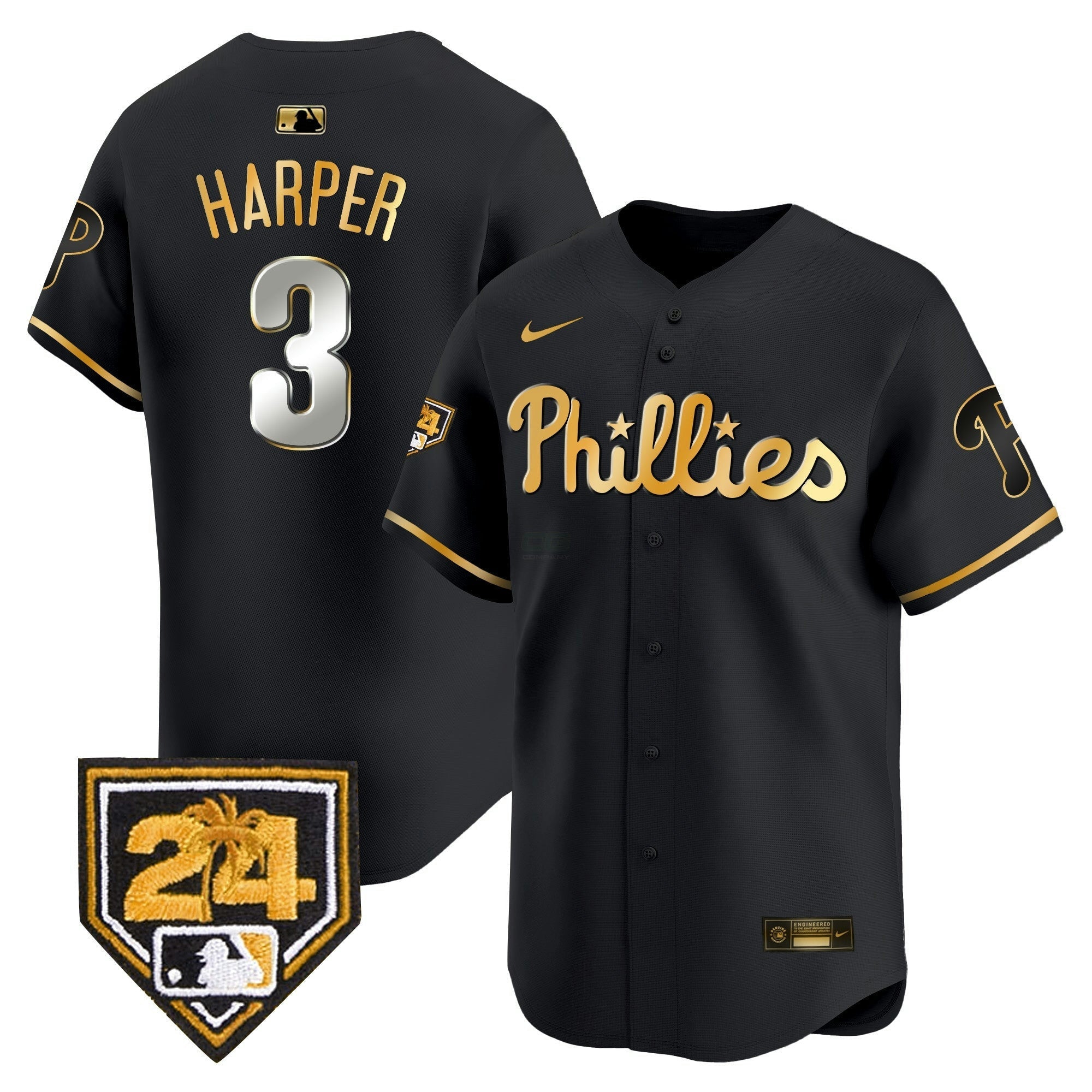 Camisa MLB Men’s 2024 Spring Training Patch Vapor Premier Limited Jersey