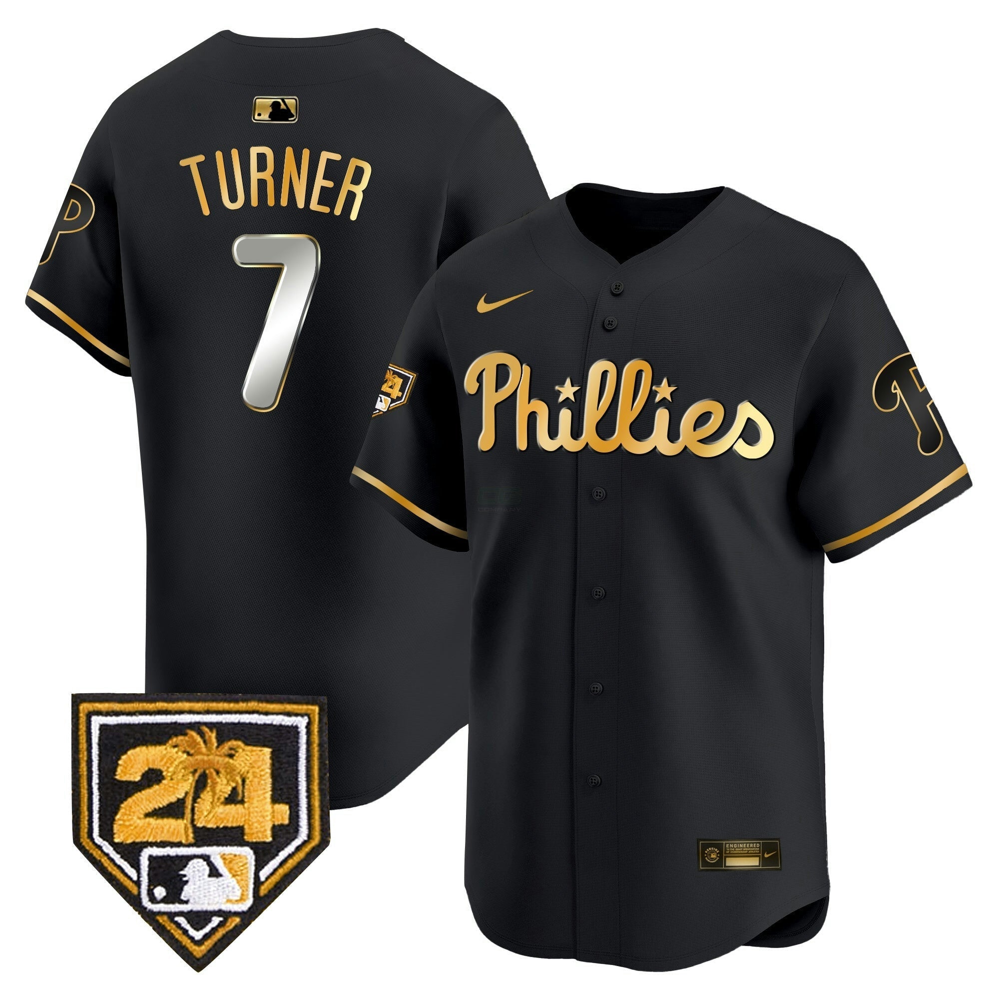 Camisa MLB Men’s 2024 Spring Training Patch Vapor Premier Limited Jersey