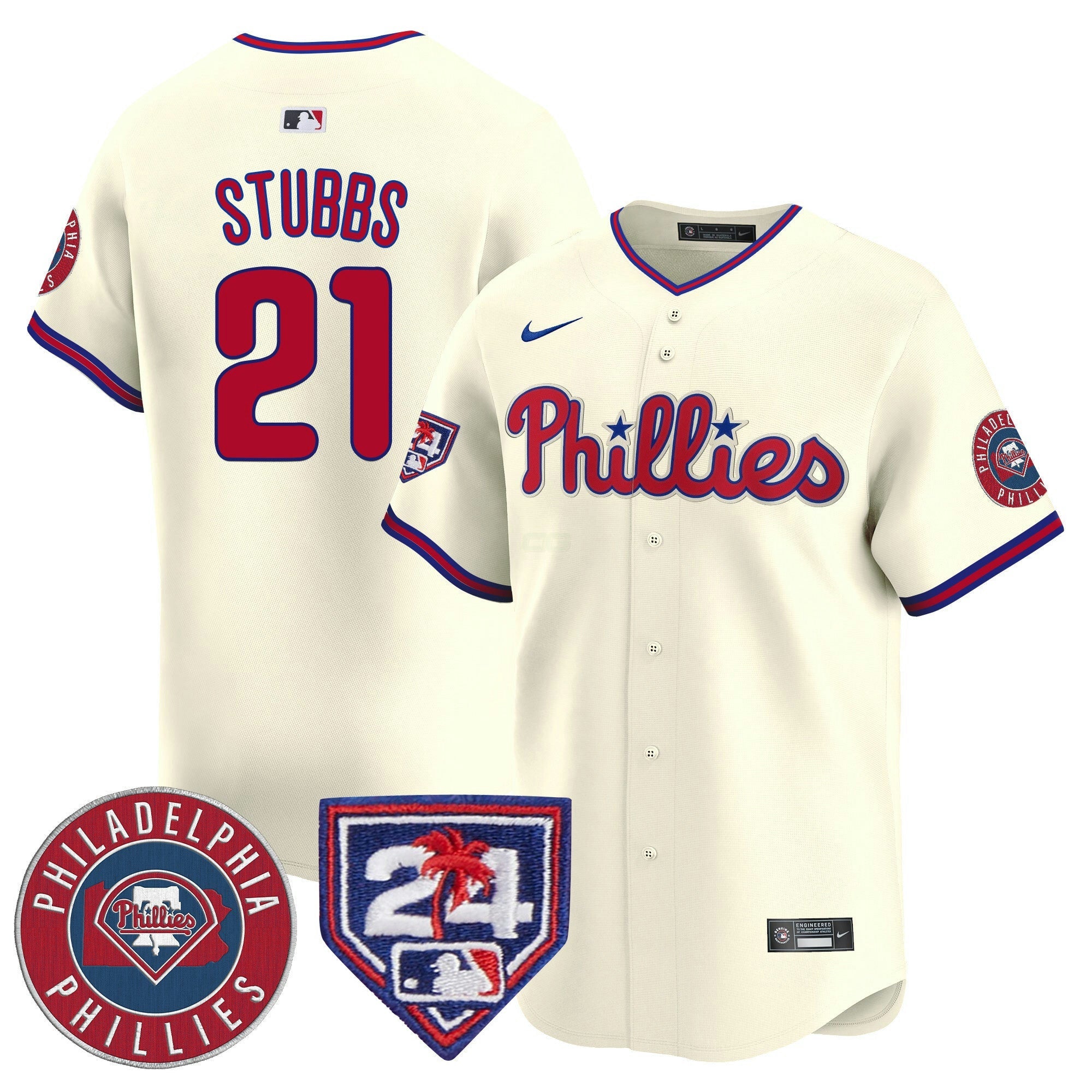 Camisa MLB Men’s 2024 Spring Training Patch Vapor Premier Limited Jersey V2