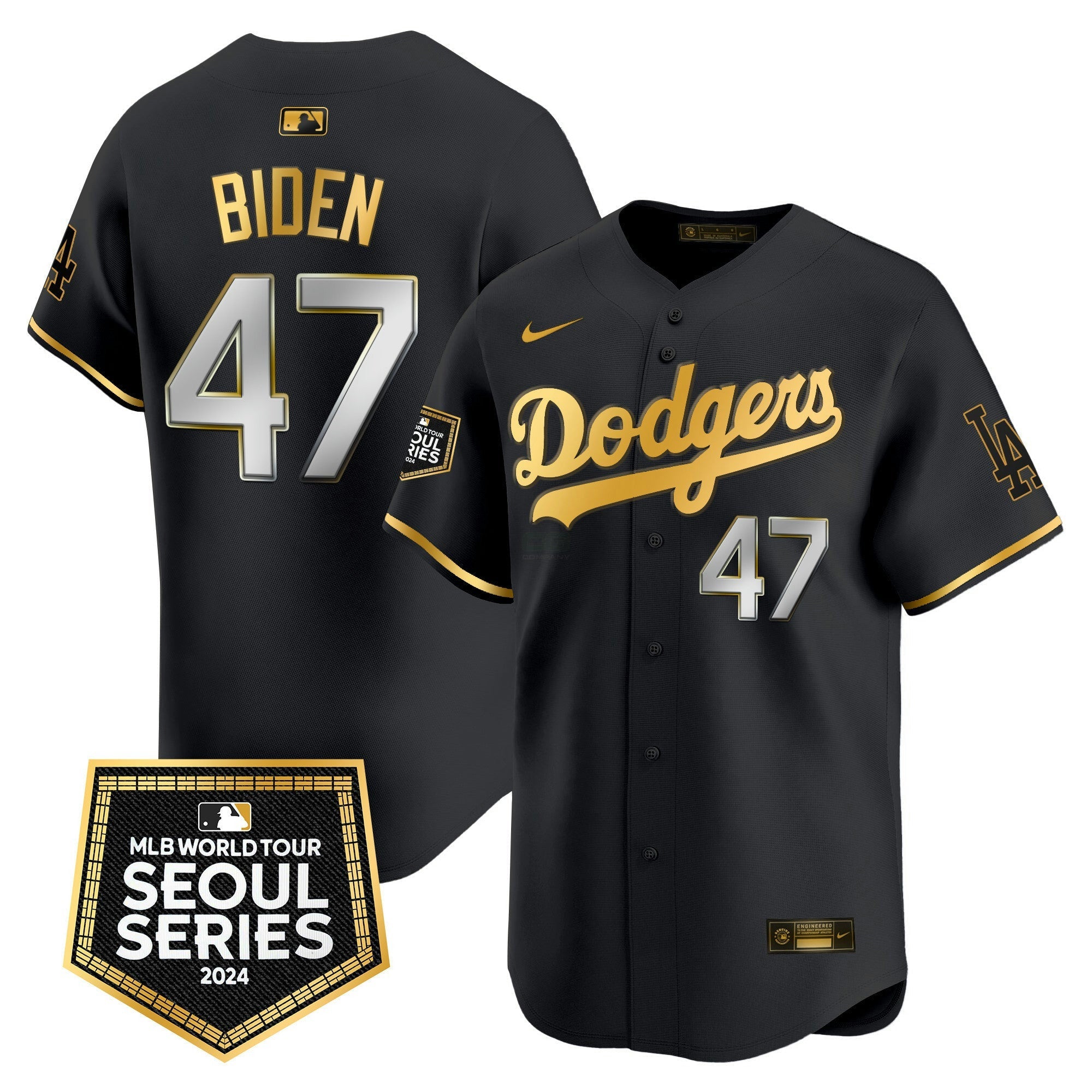Camisa MLB Men’s 2024 World Tour Seoul Series Patch Vapor Premier Limited Jersey