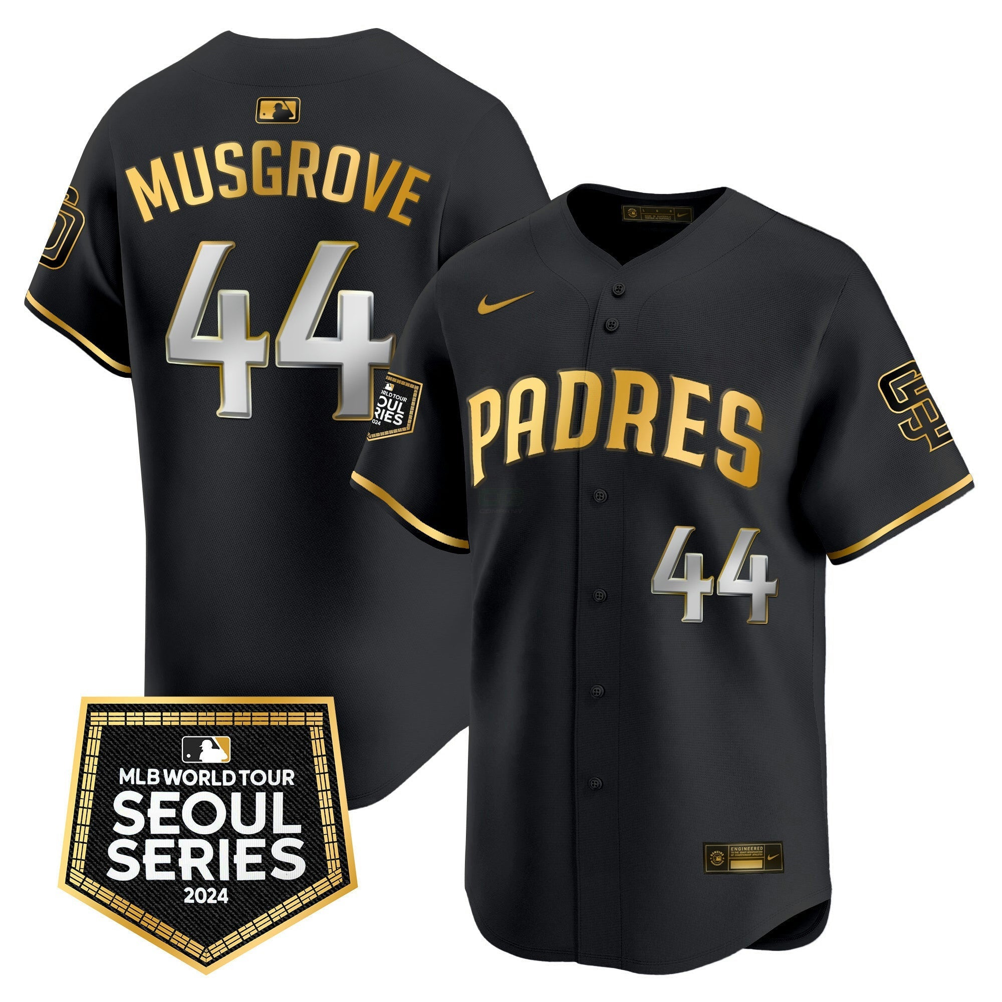 Camisa MLB Men’s 2024 World Tour Seoul Series Patch Vapor Premier Limited Jersey