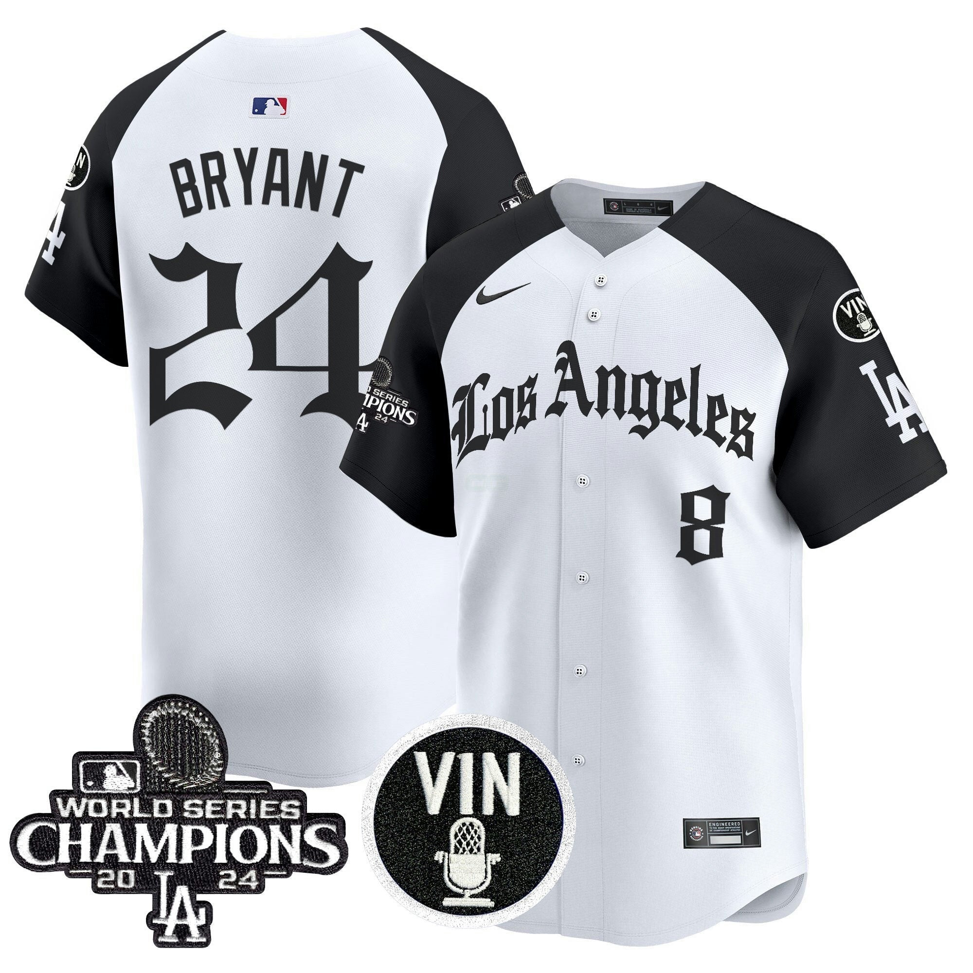 Camisa MLB Men’s 2025 LA Gothic Style Vapor Premier Limited Jersey