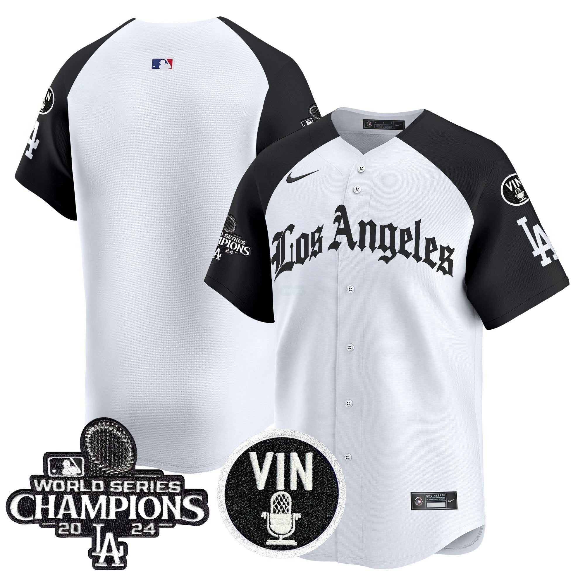 Camisa MLB Men’s 2025 LA Gothic Style Vapor Premier Limited Jersey