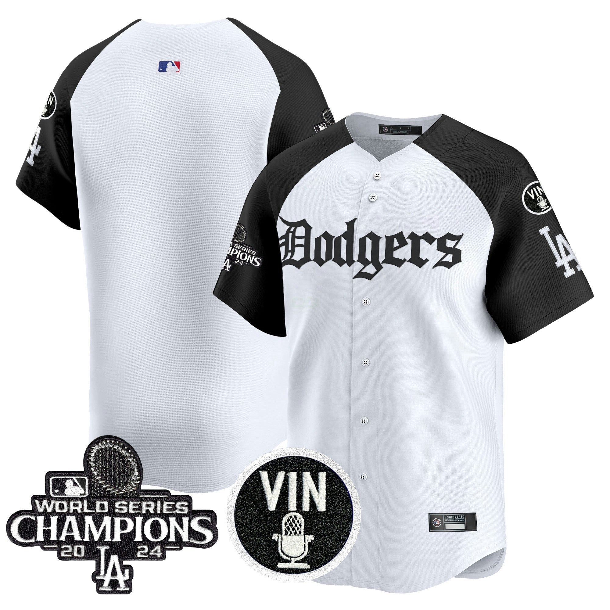 Camisa MLB Men’s 2025 LA Gothic Style Vapor Premier Limited Jersey V2