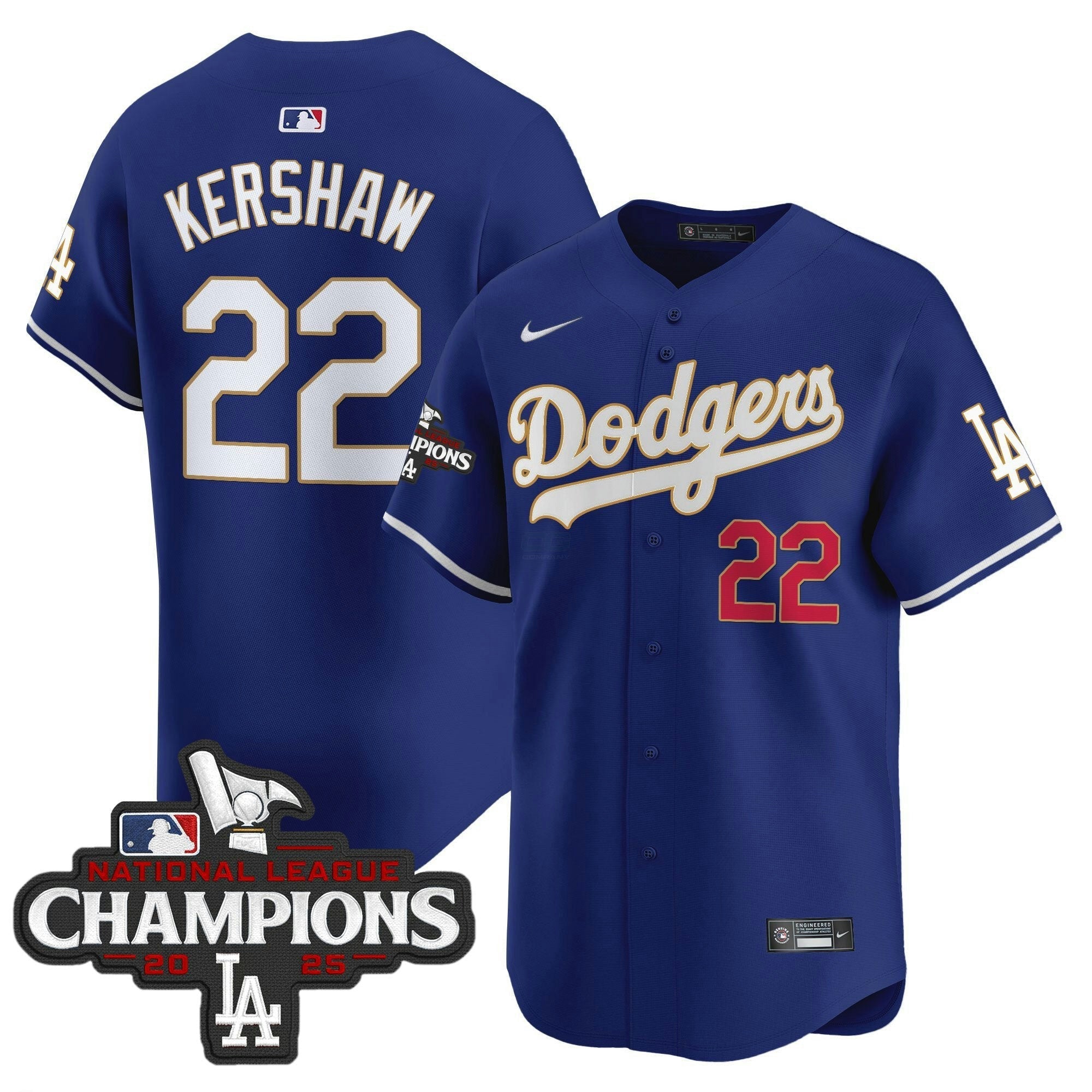 Camisa MLB Men’s 2025 National League Champions Vapor Premier Limited Jersey