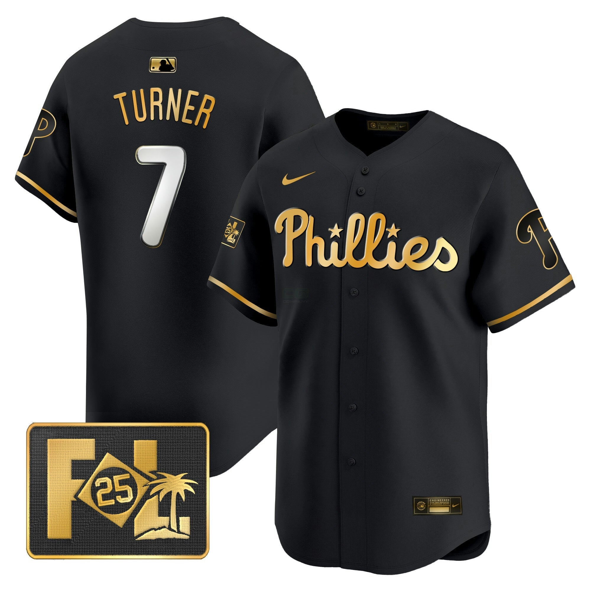 Camisa MLB Men’s 2025 Spring Training Patch Vapor Premier Limited Jersey