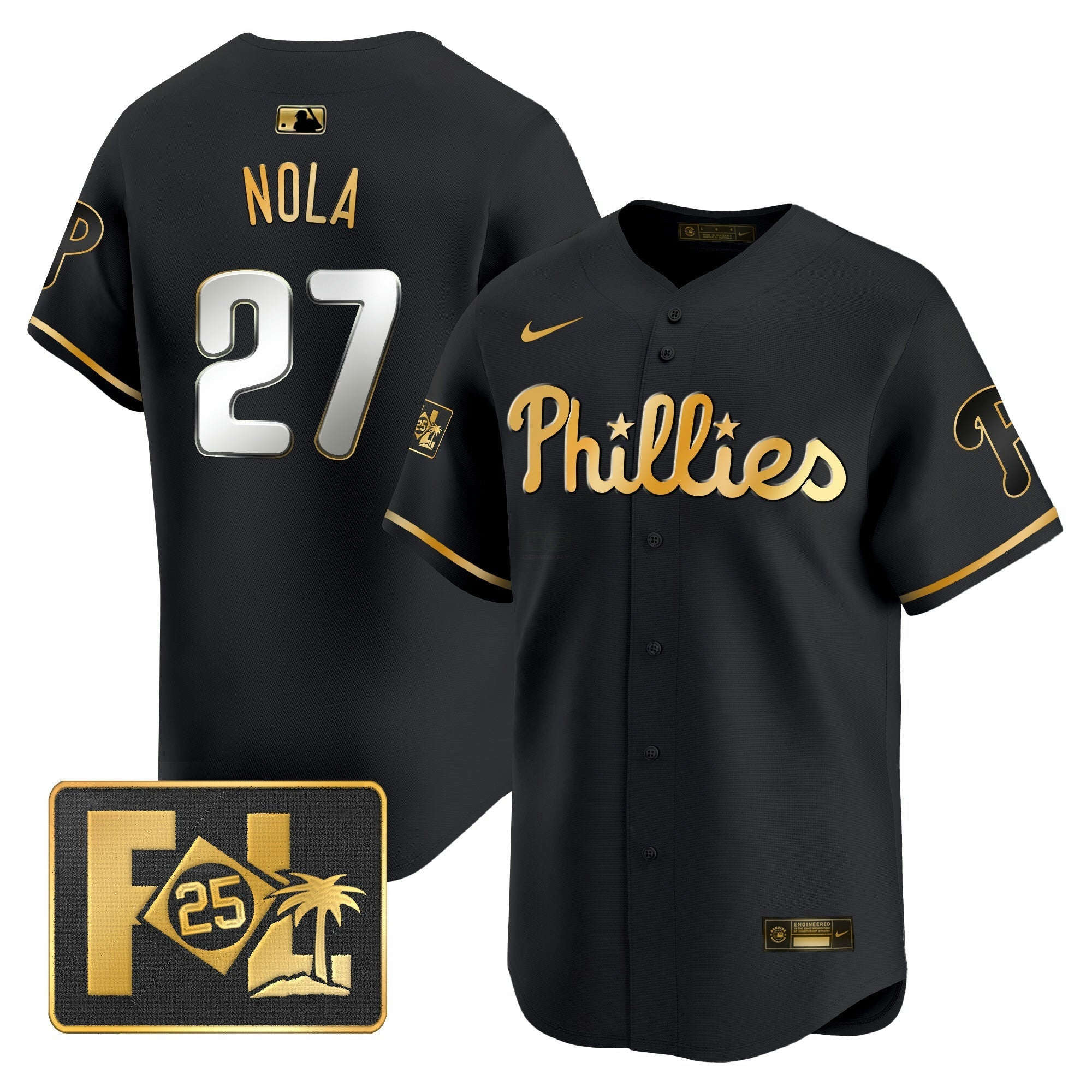 Camisa MLB Men’s 2025 Spring Training Patch Vapor Premier Limited Jersey