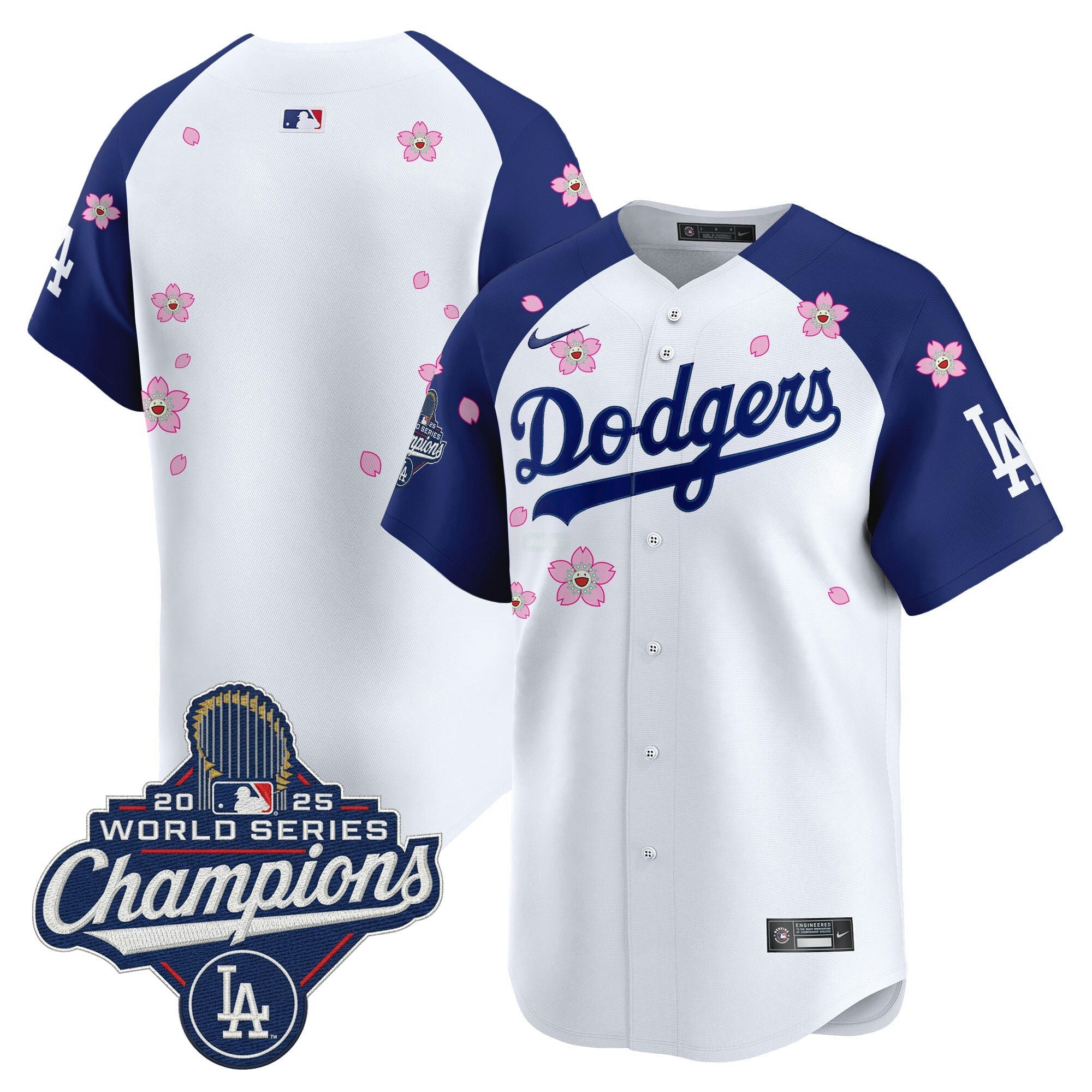 Camisa MLB Men’s 2025 World Series Champions x Tokyo Series Vapor Premier Limited Jersey – Stitched