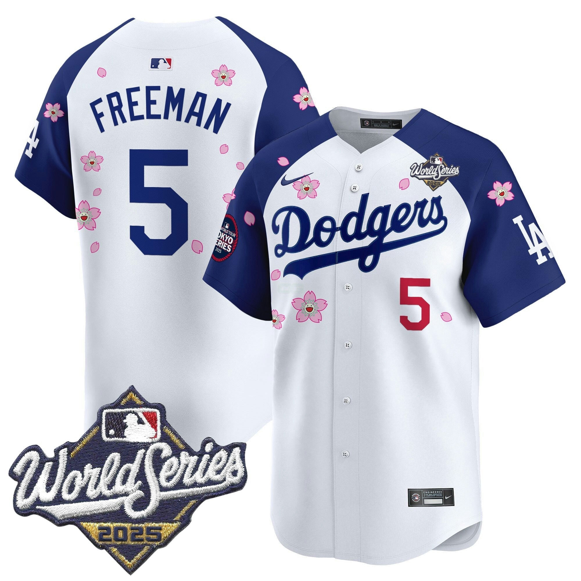 Camisa MLB Men’s 2025 World Series x Tokyo Series Vapor Premier Limited Jersey V2 – Stitched