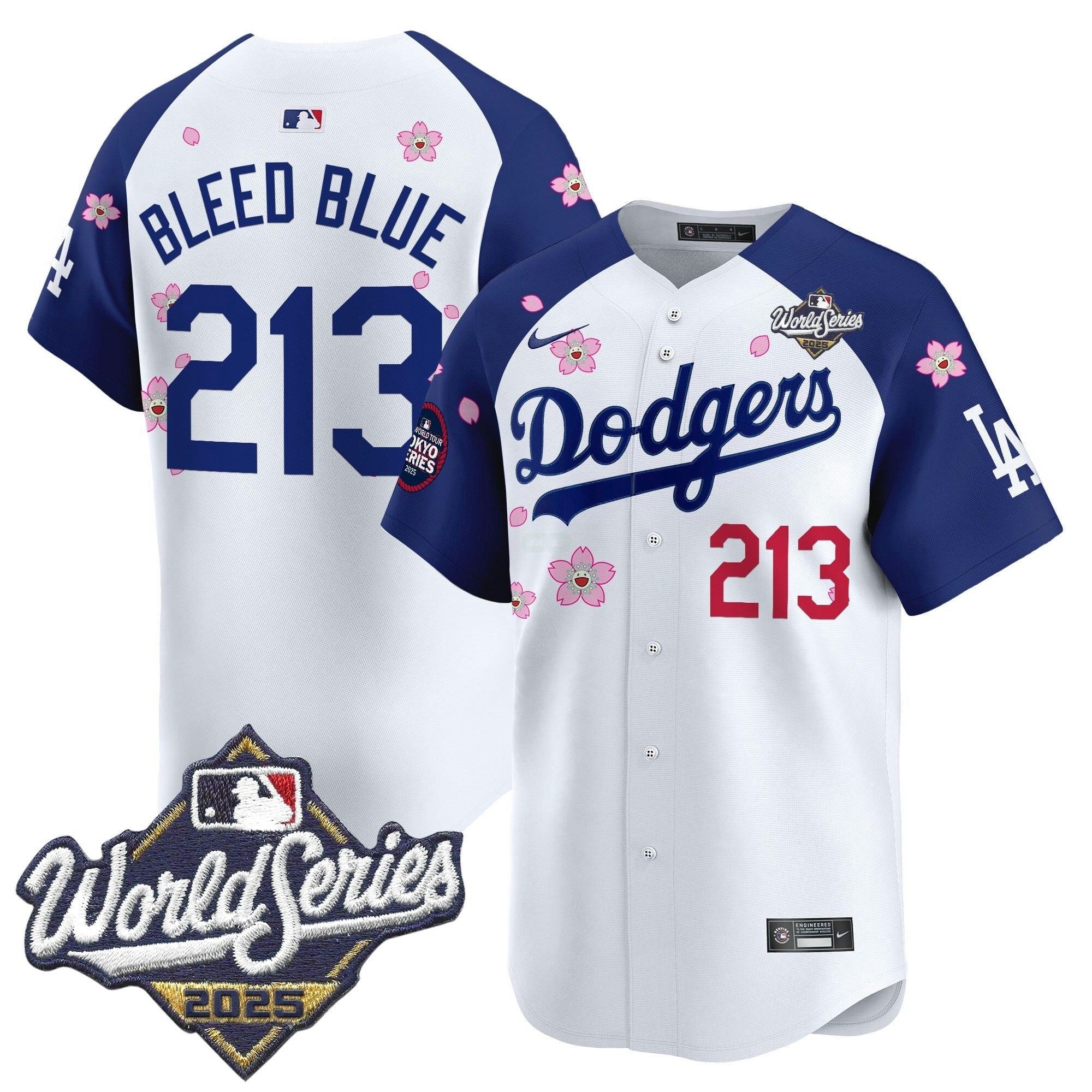 Camisa MLB Men’s 2025 World Series x Tokyo Series Vapor Premier Limited Jersey V2 – Stitched