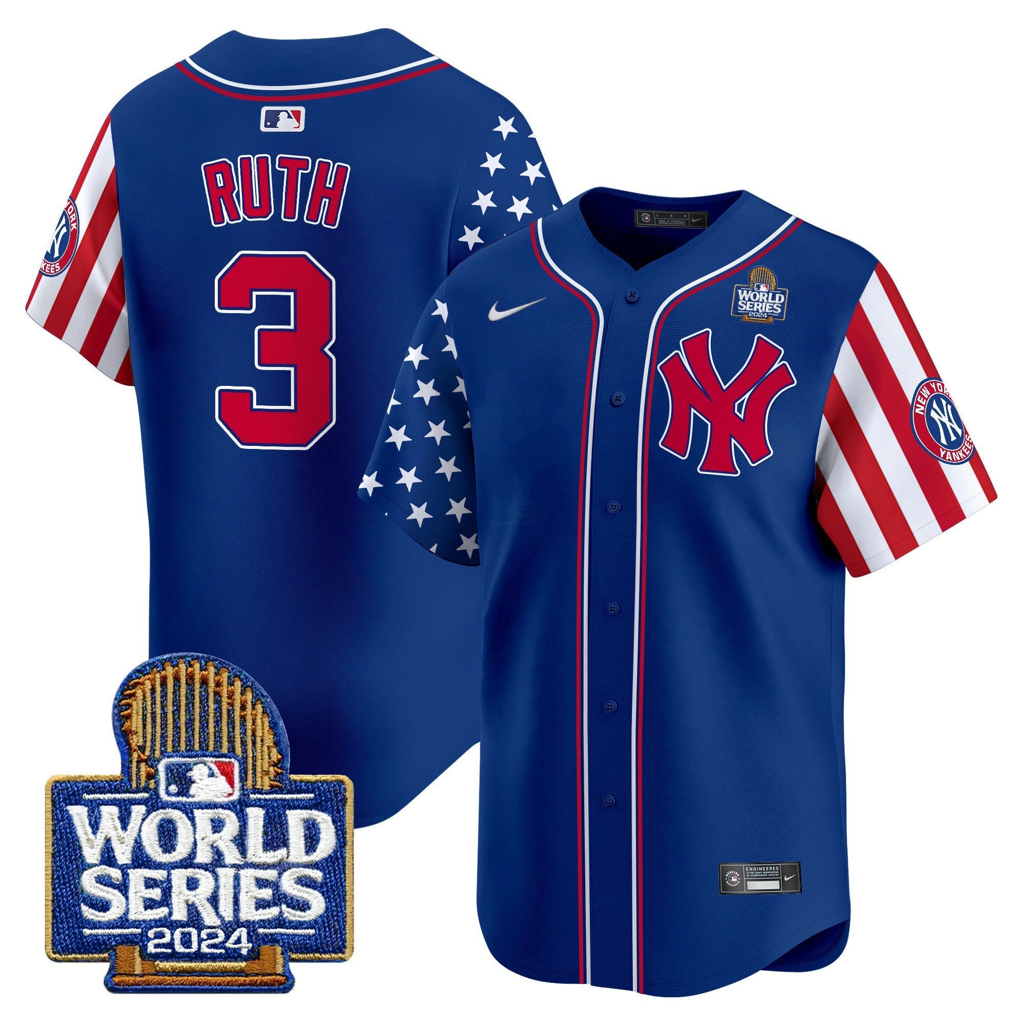 Camisa MLB Men’s American Style 2024 World Series Vapor Premier Limited Jersey V2