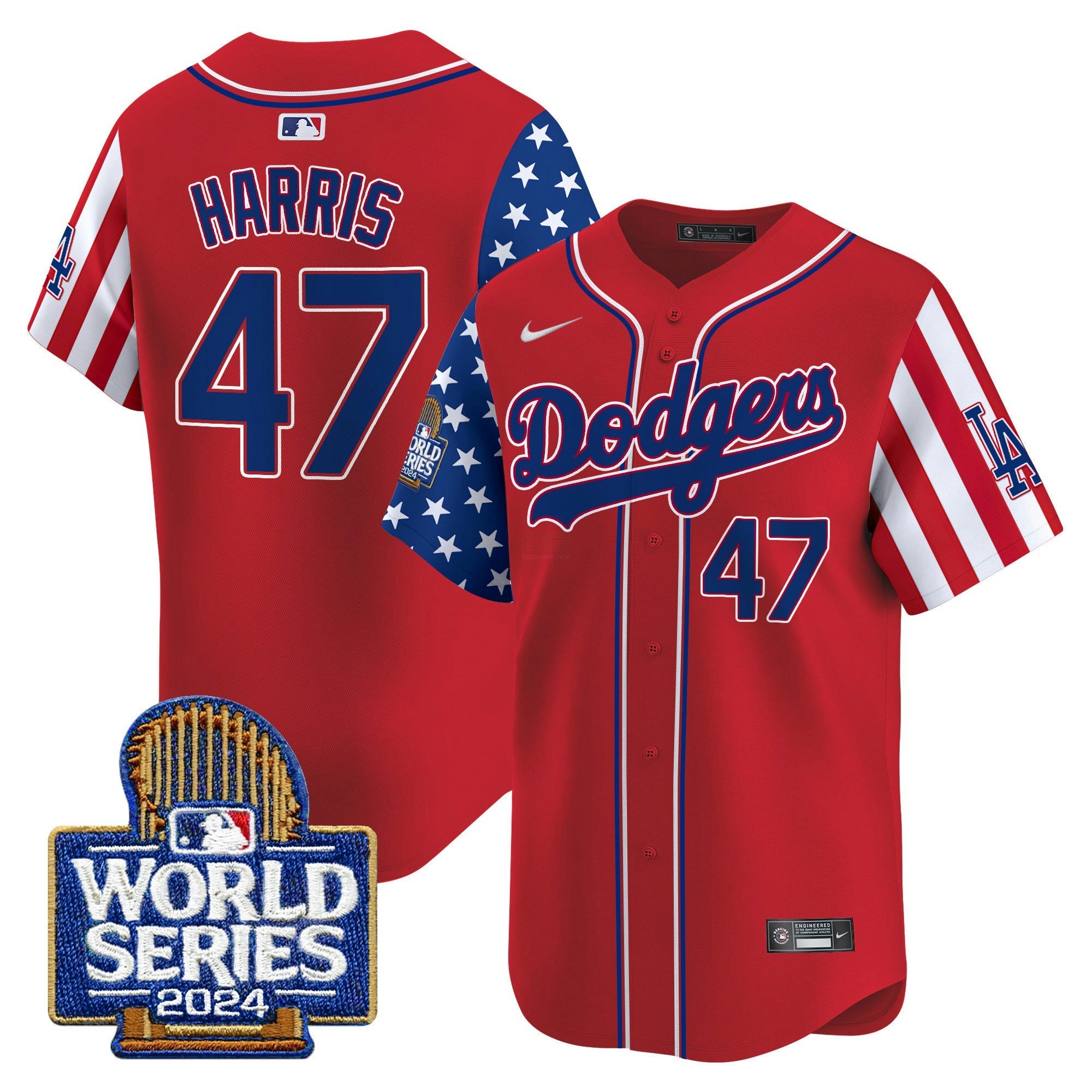 Camisa MLB Men’s American Style 2024 World Series Vapor Premier Limited Jersey