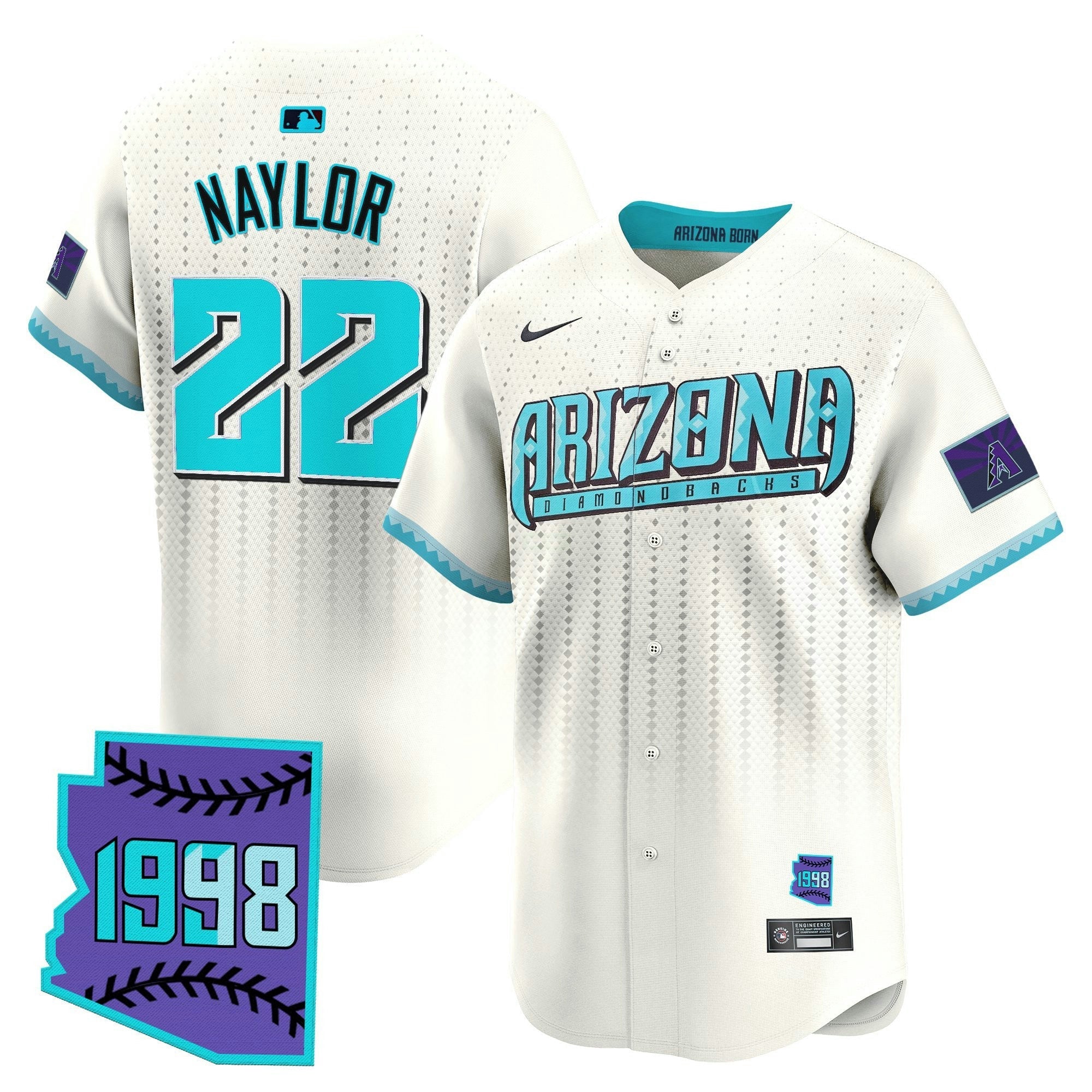 Camisa MLB Men’s Arizona 2025 City Connect Vapor Premier Limited Jersey – Stitched