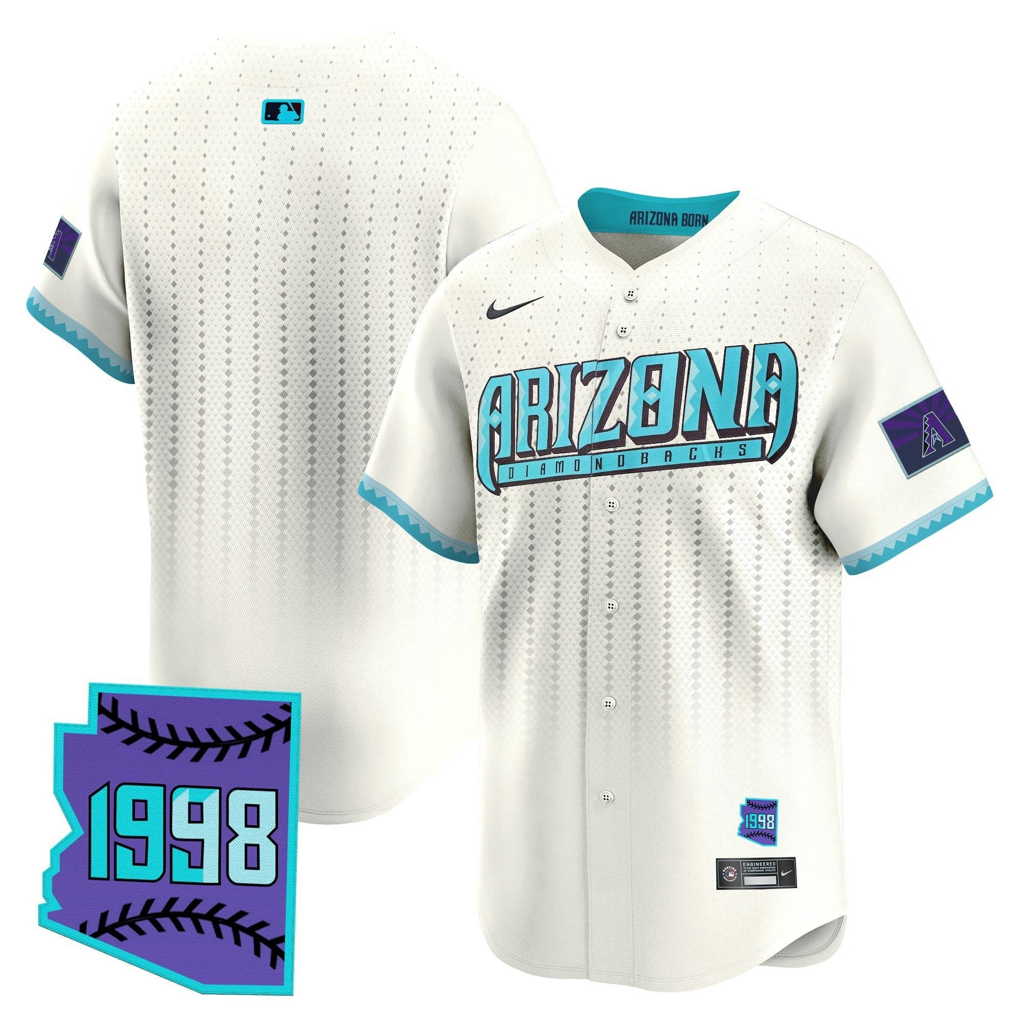 Camisa MLB Men’s Arizona 2025 City Connect Vapor Premier Limited Jersey – Stitched