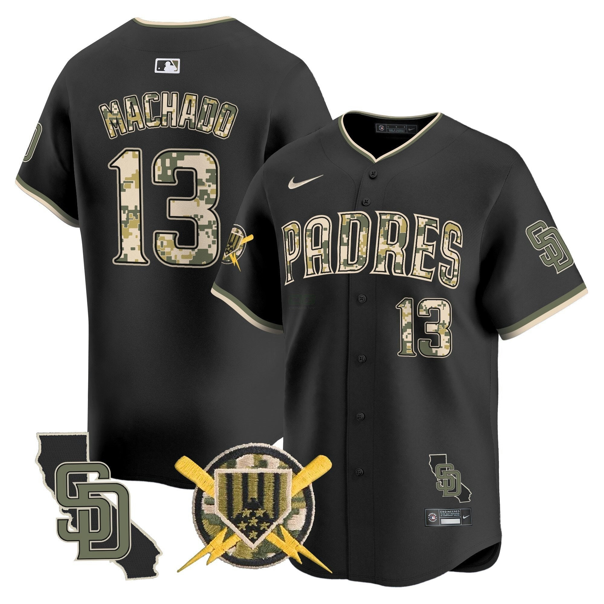 Camisa MLB Men’s Armed Forces Day Vapor Premier Limited Jersey