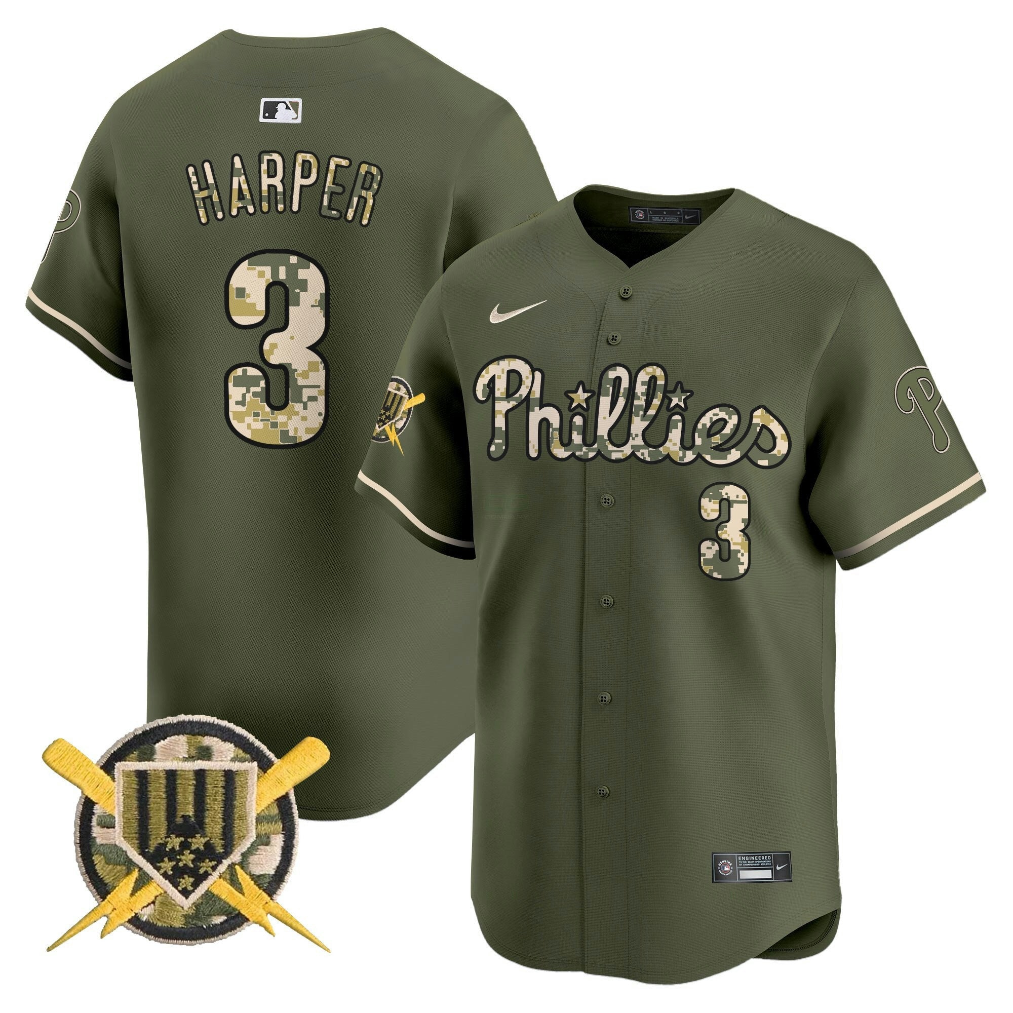 Camisa MLB Men’s Armed Forces Day Vapor Premier Limited Jersey
