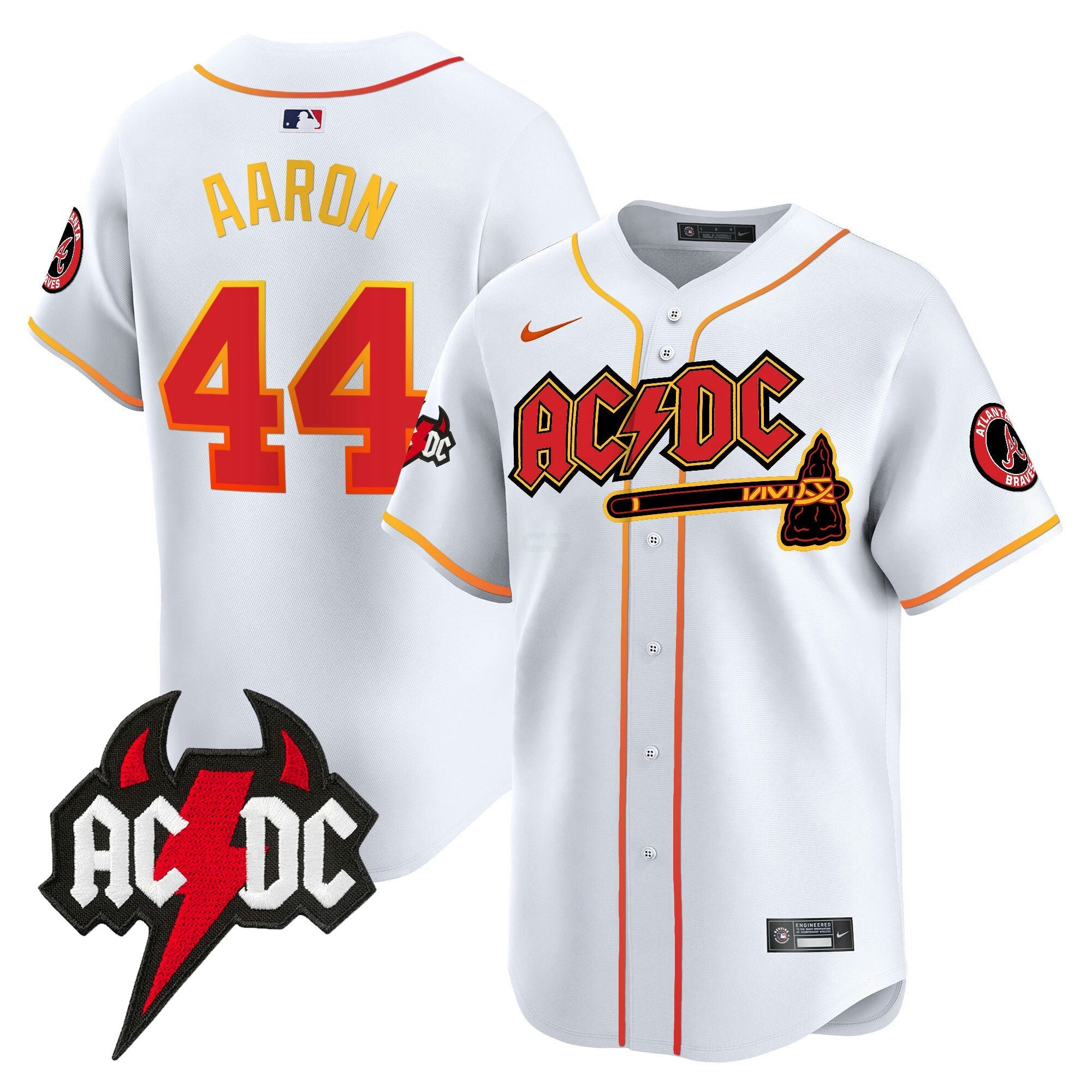 Camisa MLB Men’s Atlanta AC/DC Vapor Premier Limited Jersey