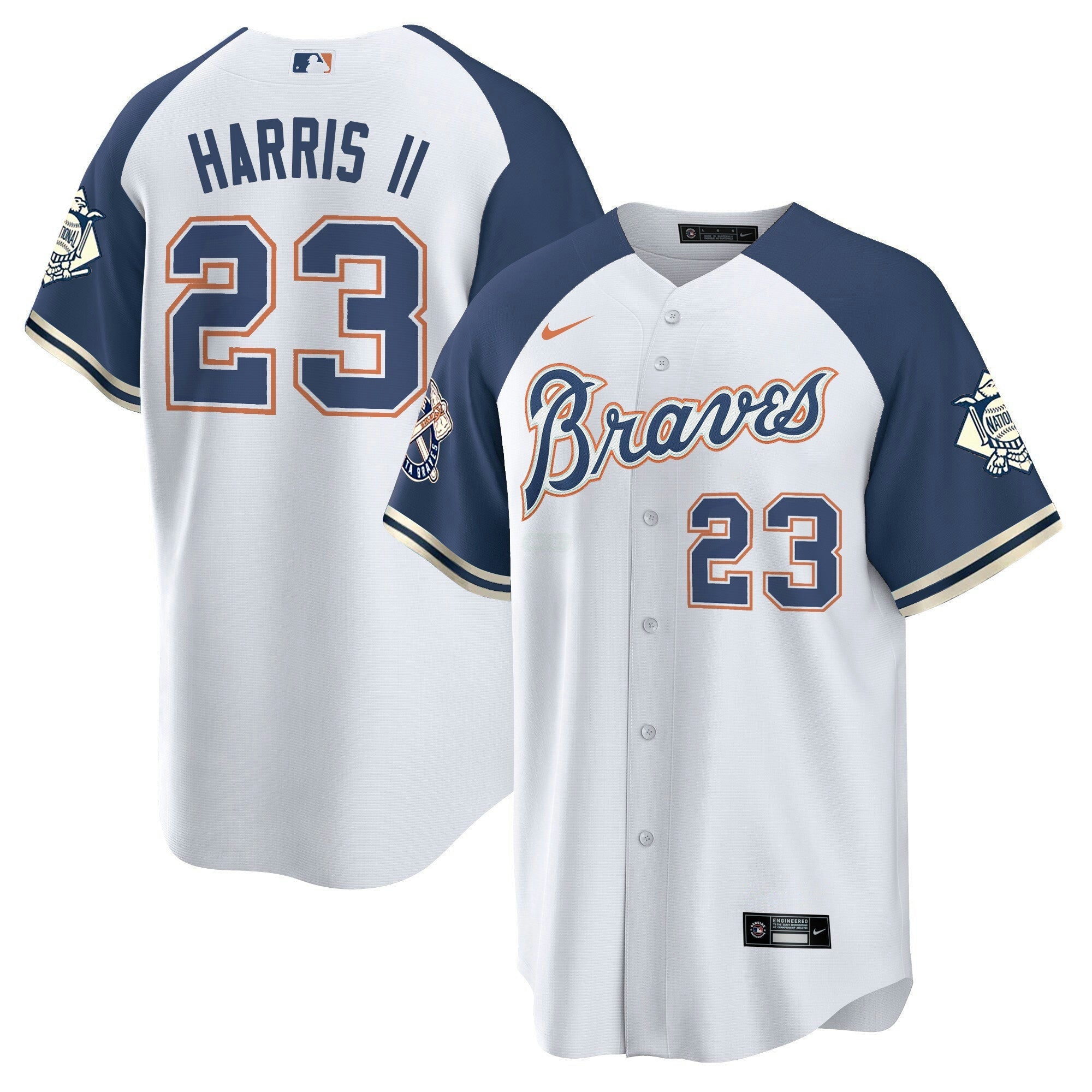 Camisa MLB Men’s Atlanta Peaches n’ Creme Jersey