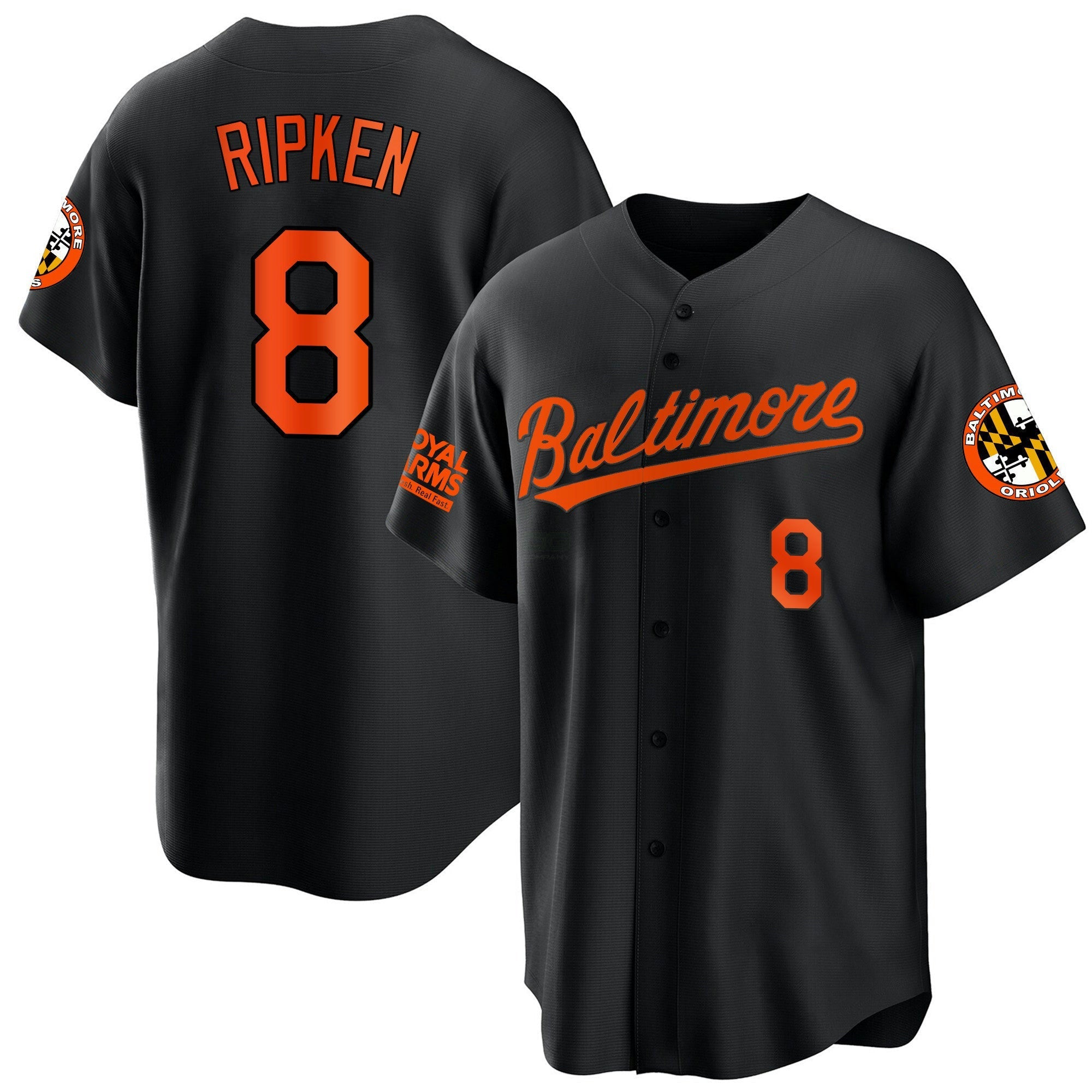Camisa MLB Men’s Baltimore 2023 Dourada Cool Jersey