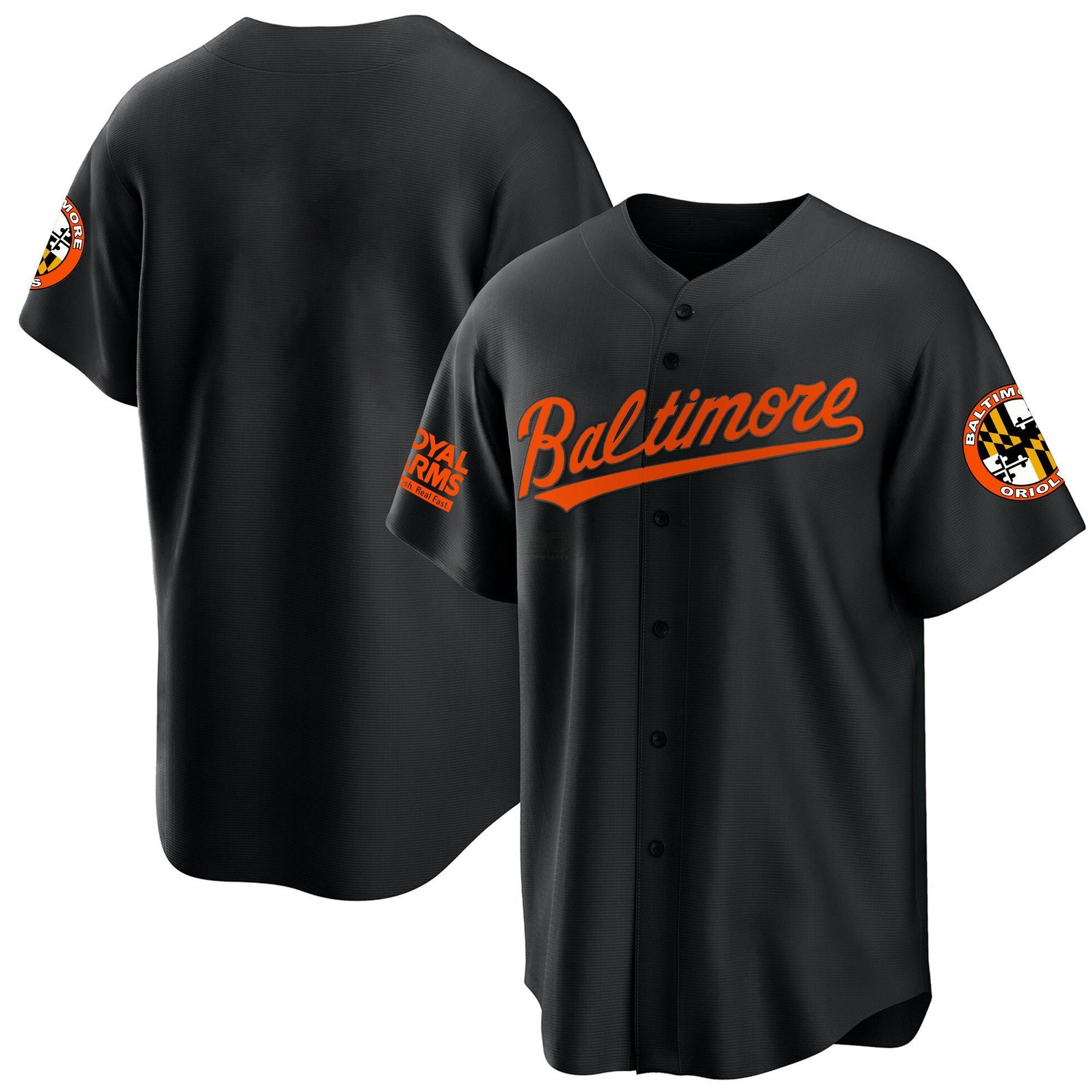 Camisa MLB Men’s Baltimore 2023 Dourada Cool Jersey