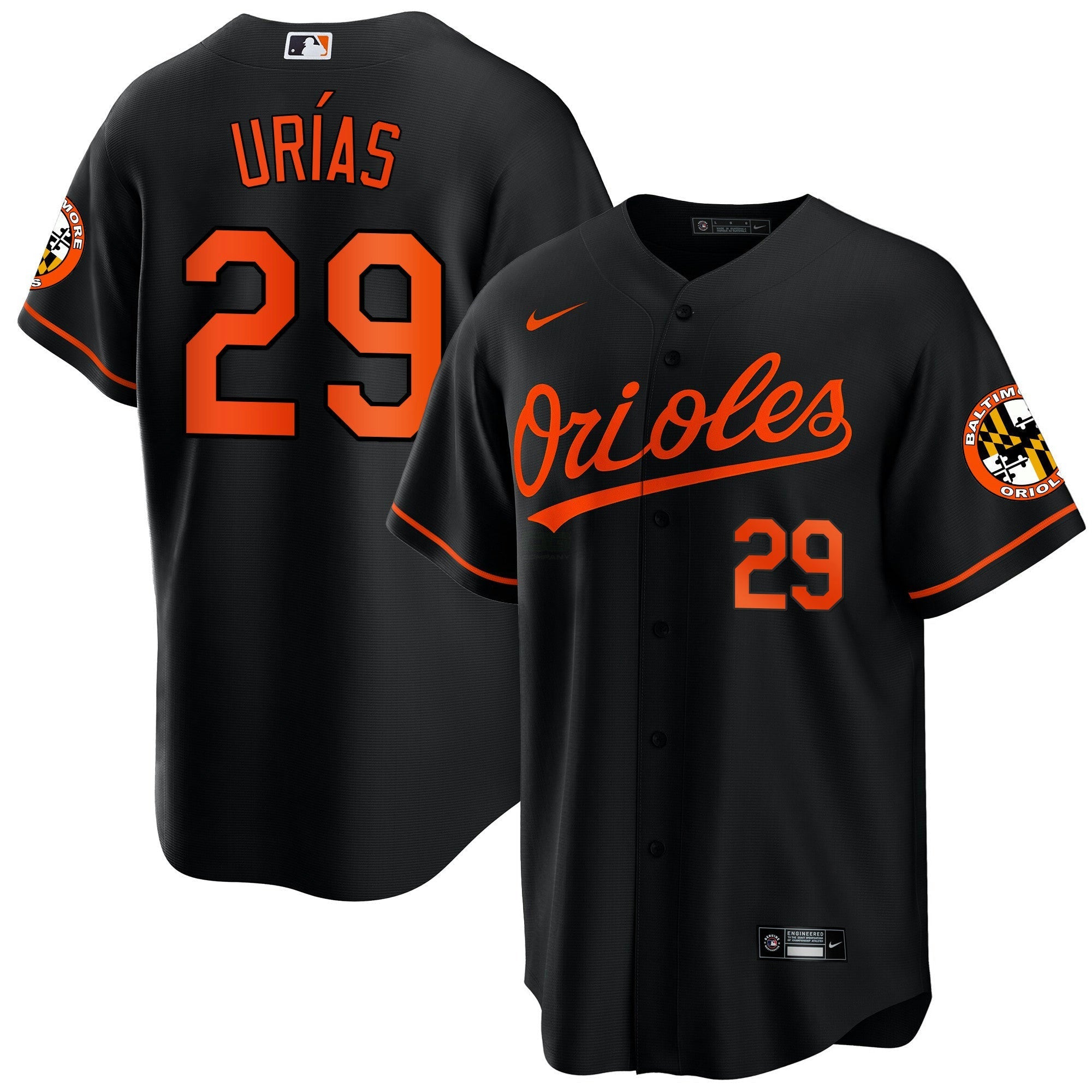 Camisa MLB Men’s Baltimore 2023 Special Dourada Cool Jersey