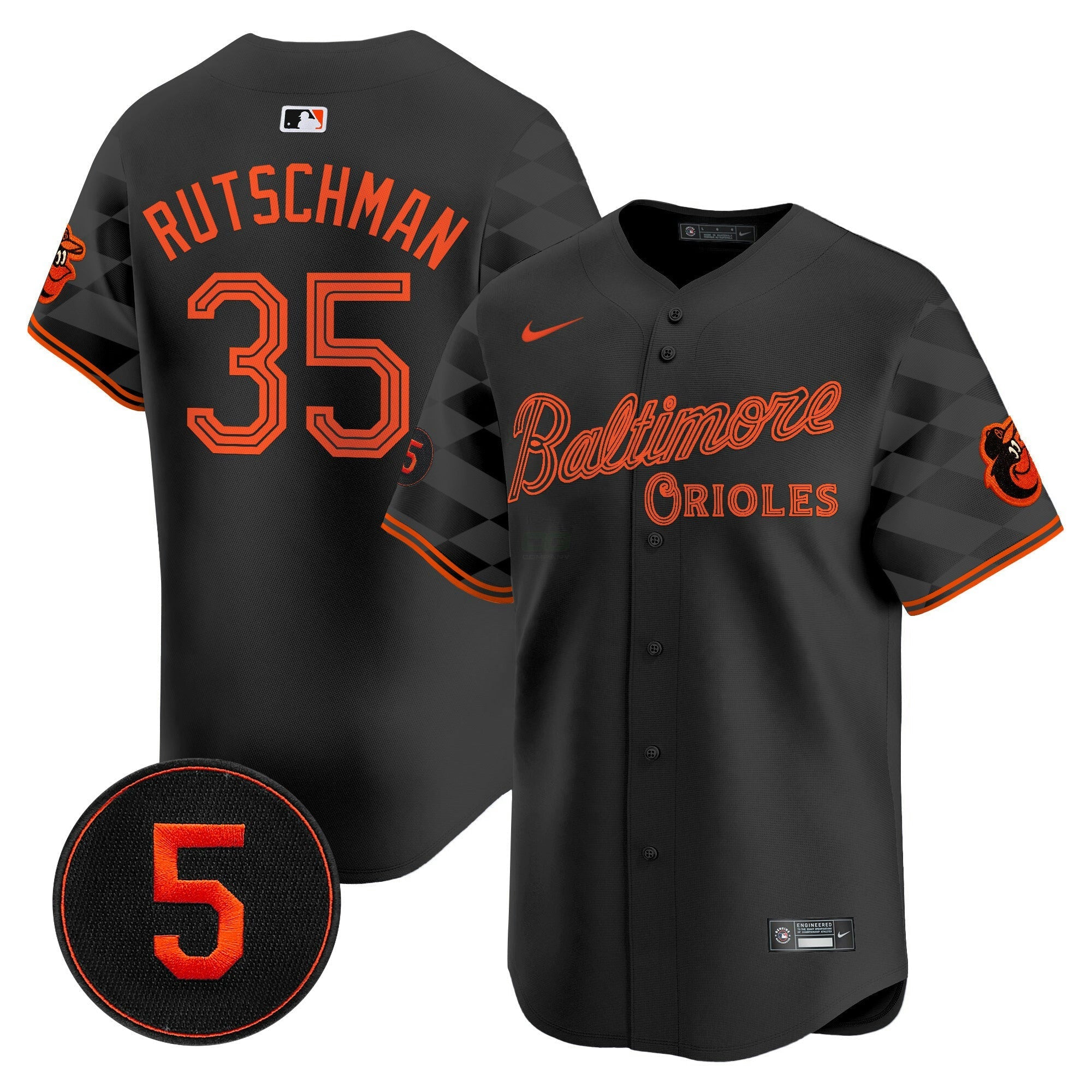 Camisa MLB Men’s Baltimore City Light Vapor Premier Limited Jersey