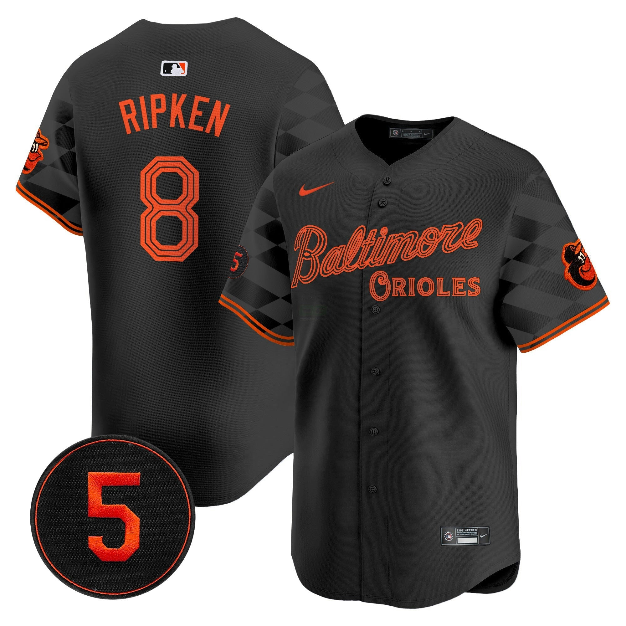 Camisa MLB Men’s Baltimore City Light Vapor Premier Limited Jersey