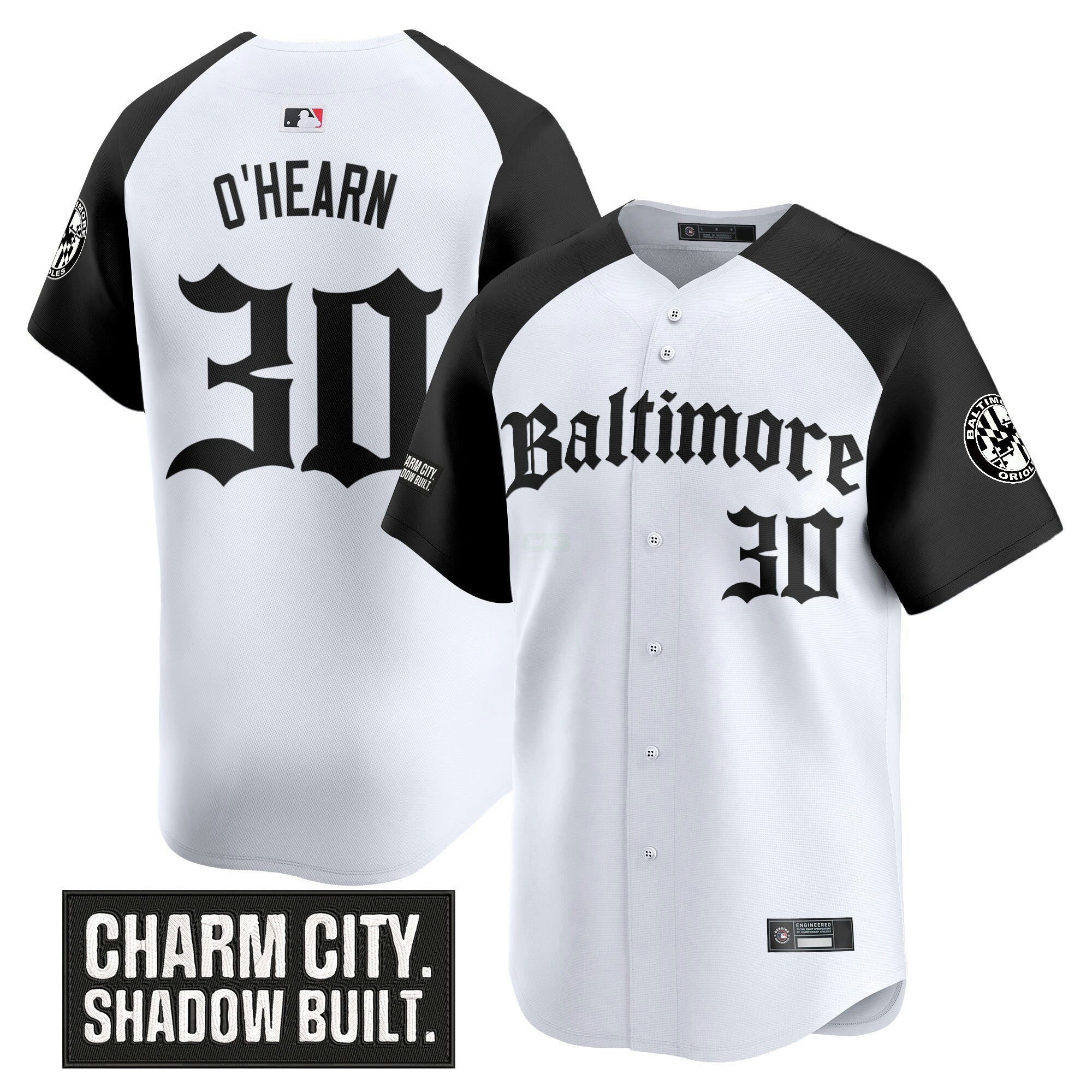 Camisa MLB Men’s Baltimore ‘Gothic Harbor Edition’ Vapor Premier Limited Jersey