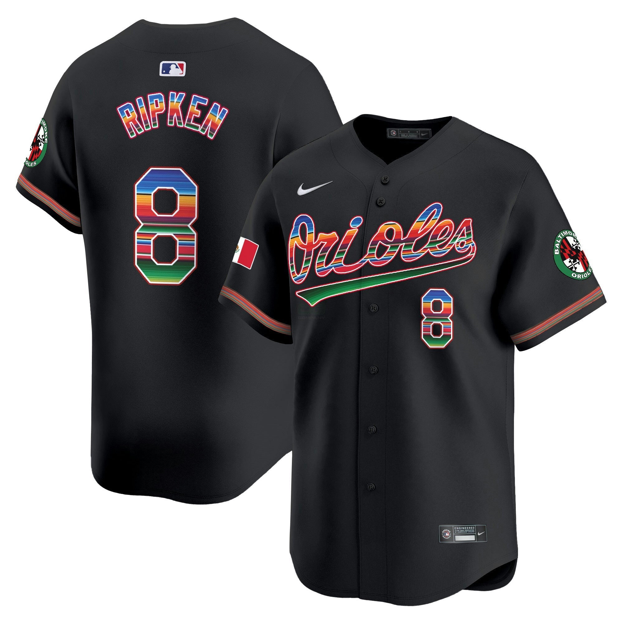 Camisa MLB Men’s Baltimore Mexico Vapor Premier Limited Jersey