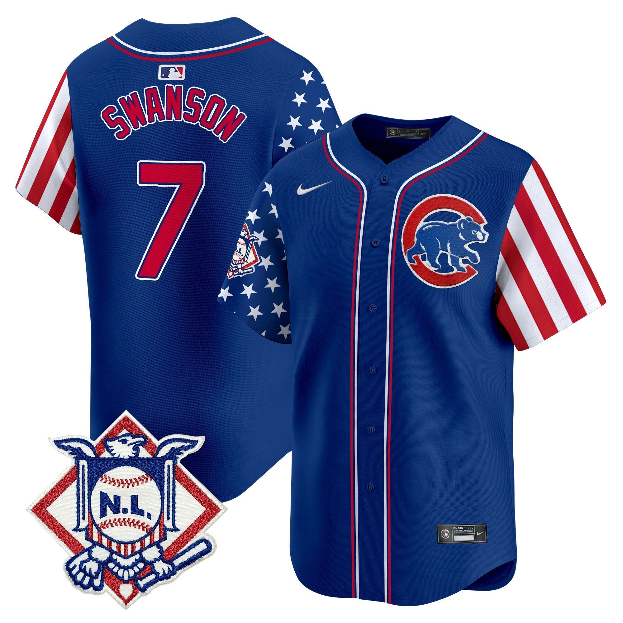 Camisa MLB Men’s Chicago 2024 Fourth of July Vapor Premier Limited Jersey