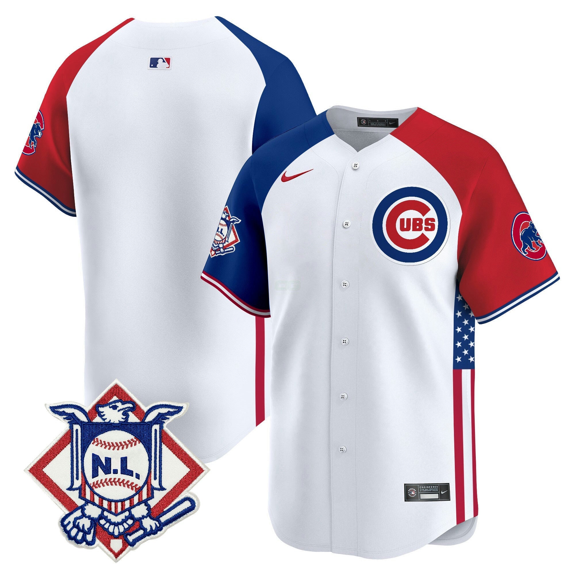 Camisa MLB Men’s Chicago 2024 Fourth of July Vapor Premier Limited Jersey V3