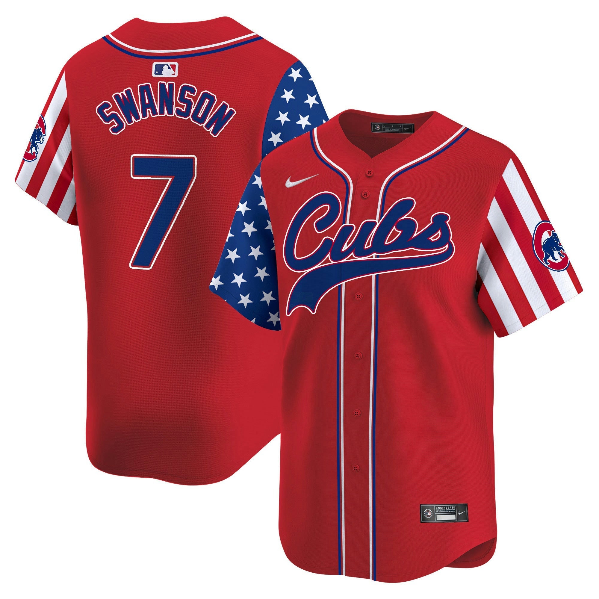 Camisa MLB Men’s Chicago 2024 Independence Day Vapor Premier Limited Jersey V2