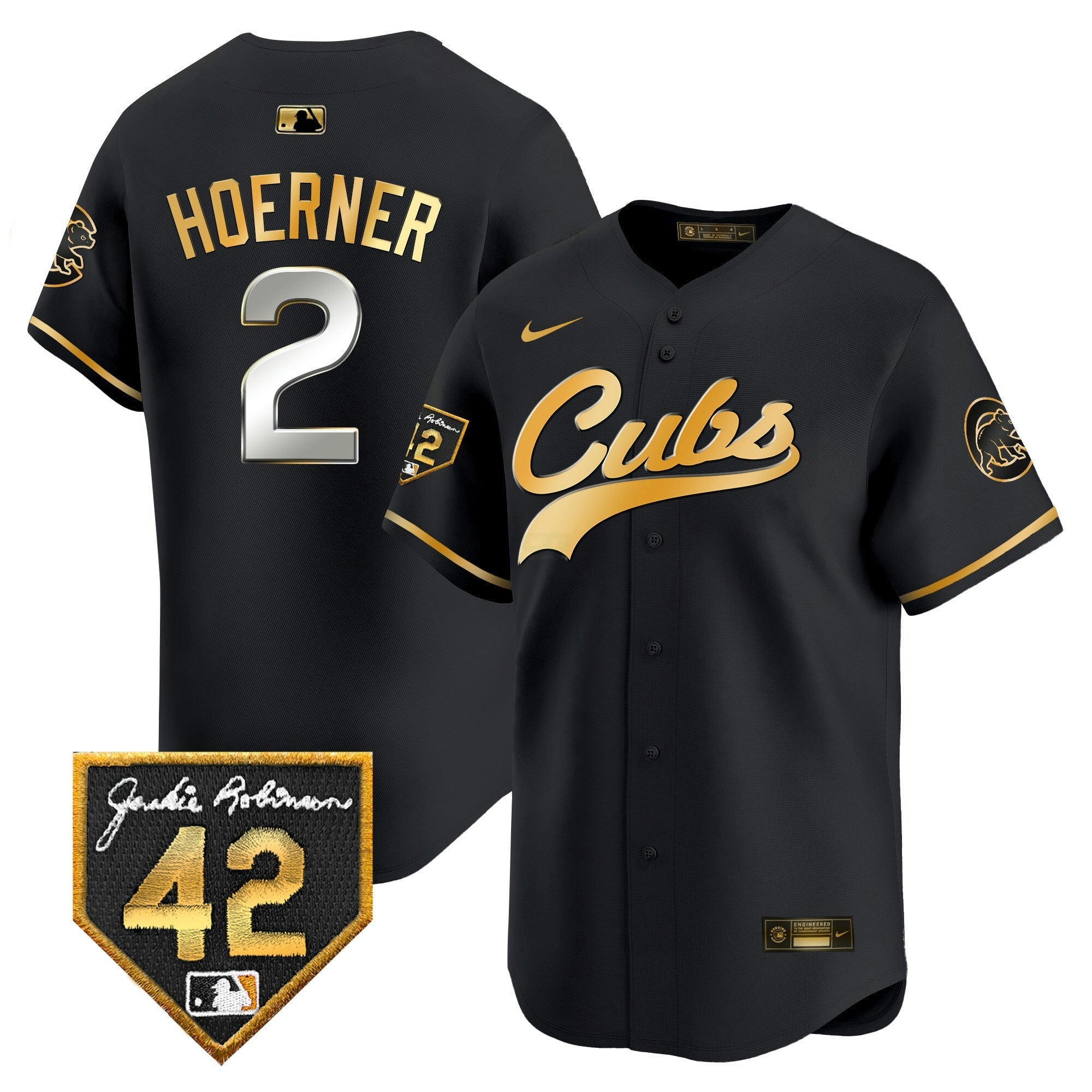 Camisa MLB Men’s Chicago 2024 Jackie Robinson Patch Vapor Premier Limited Jersey